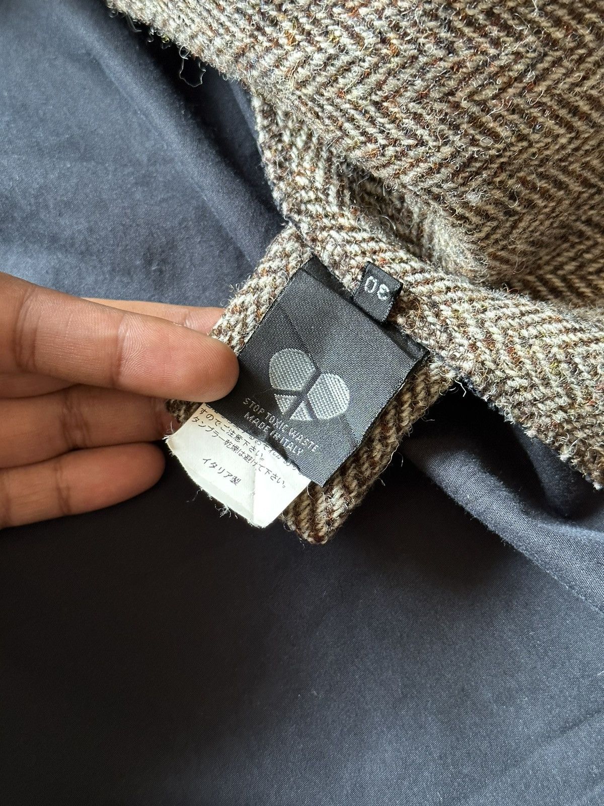 Harris Tweed 2000s Griffin Studio x Harris Tweet Racing Jacket Size US S / EU 44-46 / 1 - 10 Thumbnail
