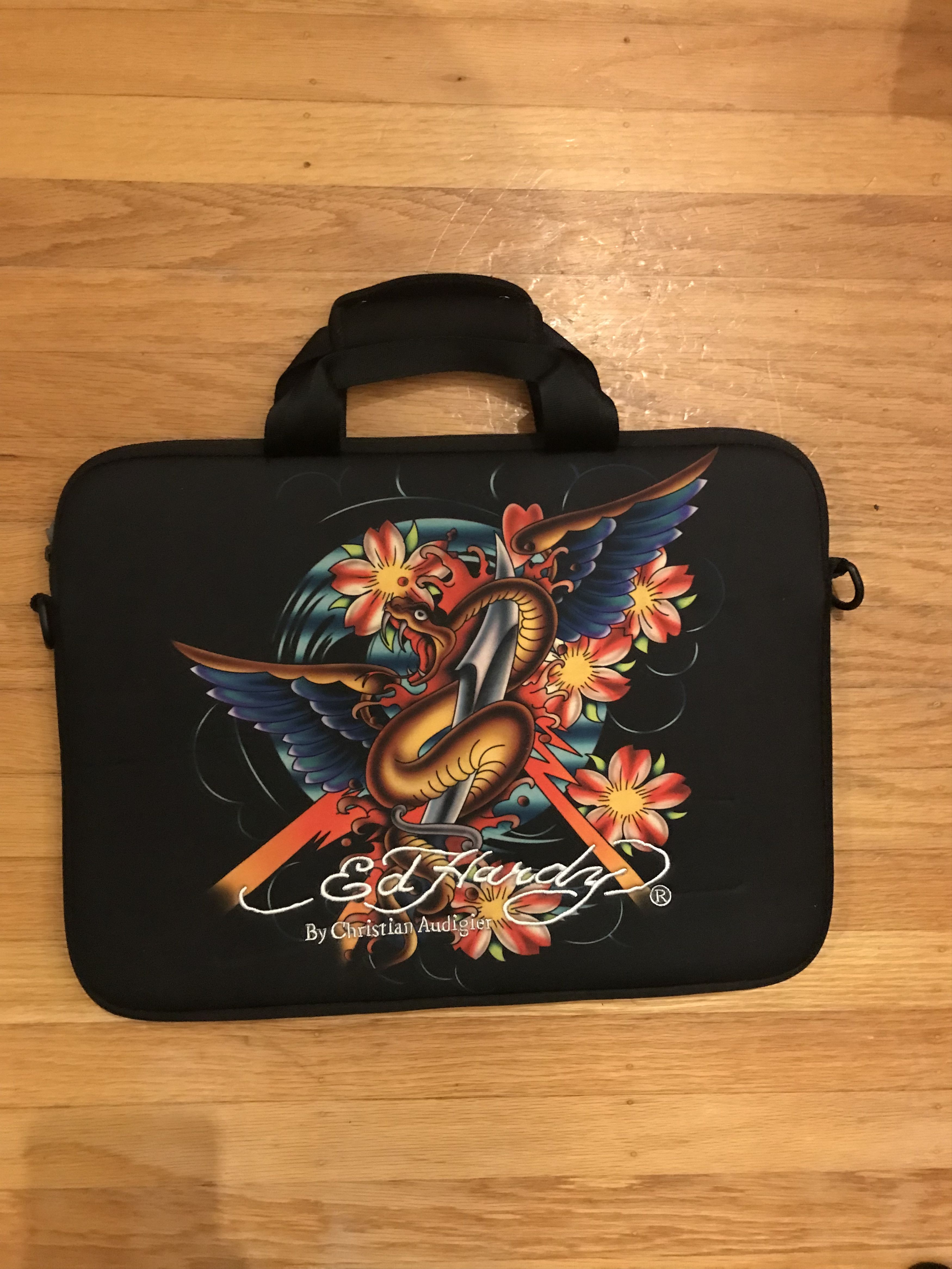 Ed Hardy Classic Ed Hardy Laptop Bag Size ONE SIZE - 1 Thumbnail