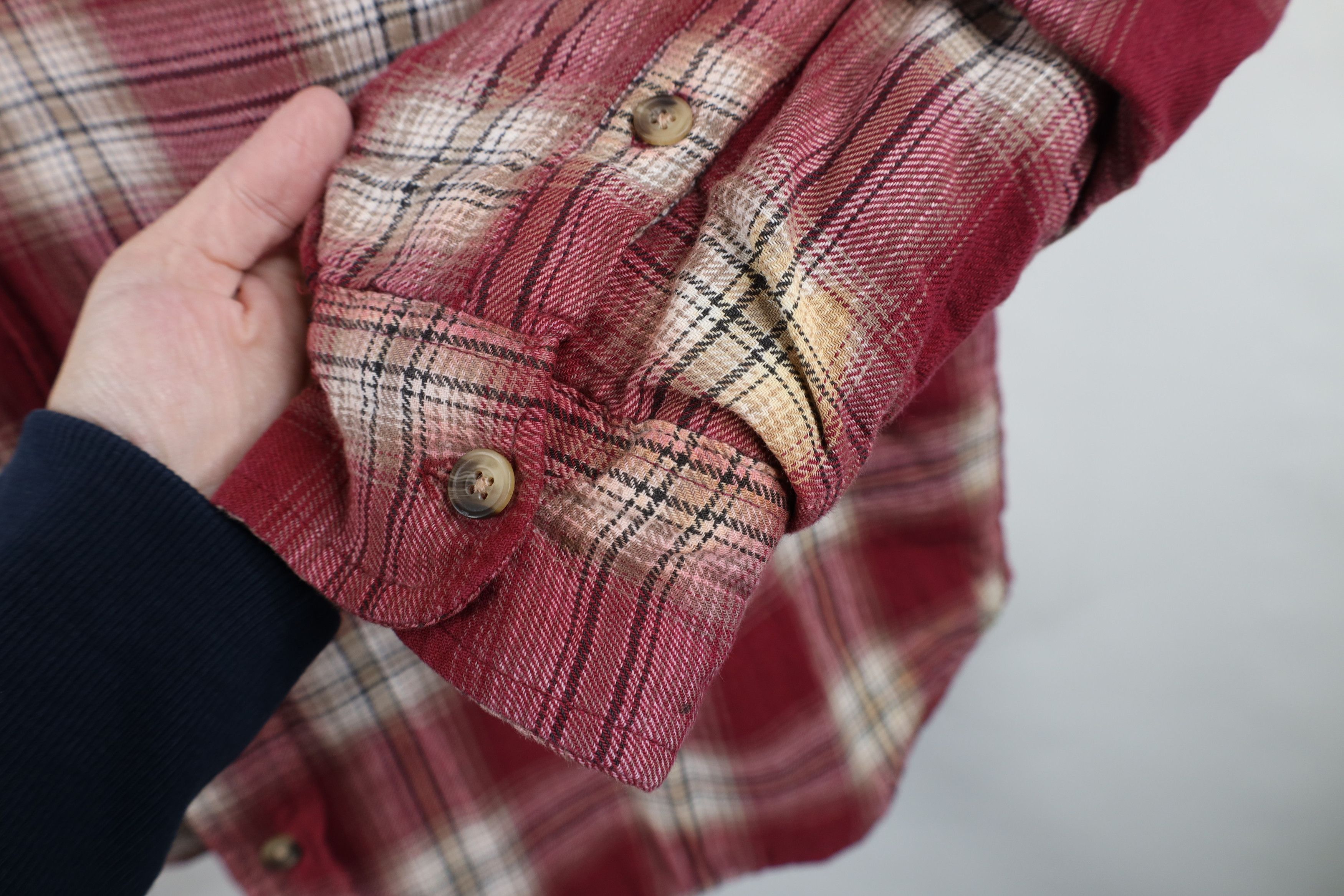 Vintage Vintage 90s Streetwear Flannel Shirt Jacket Jac Shirt Size US L / EU 52-54 / 3 - 5 Thumbnail