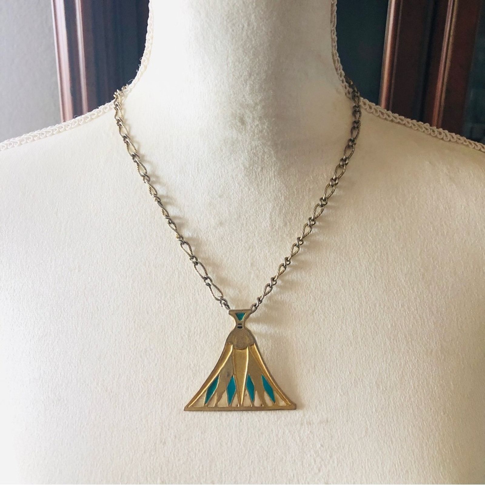 Vintage Vintage 70s Metropolitan Museum of Art Egyptian necklace Size ONE SIZE - 4 Thumbnail