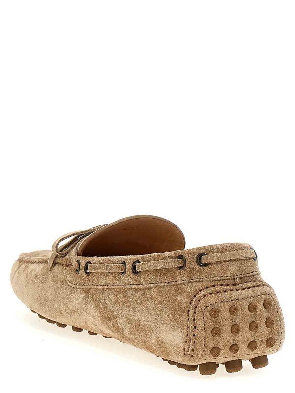 Brunello Cucinelli o1w1db10725 Suede Loafer in Beige Size US 8 / EU 41 - 3 Thumbnail