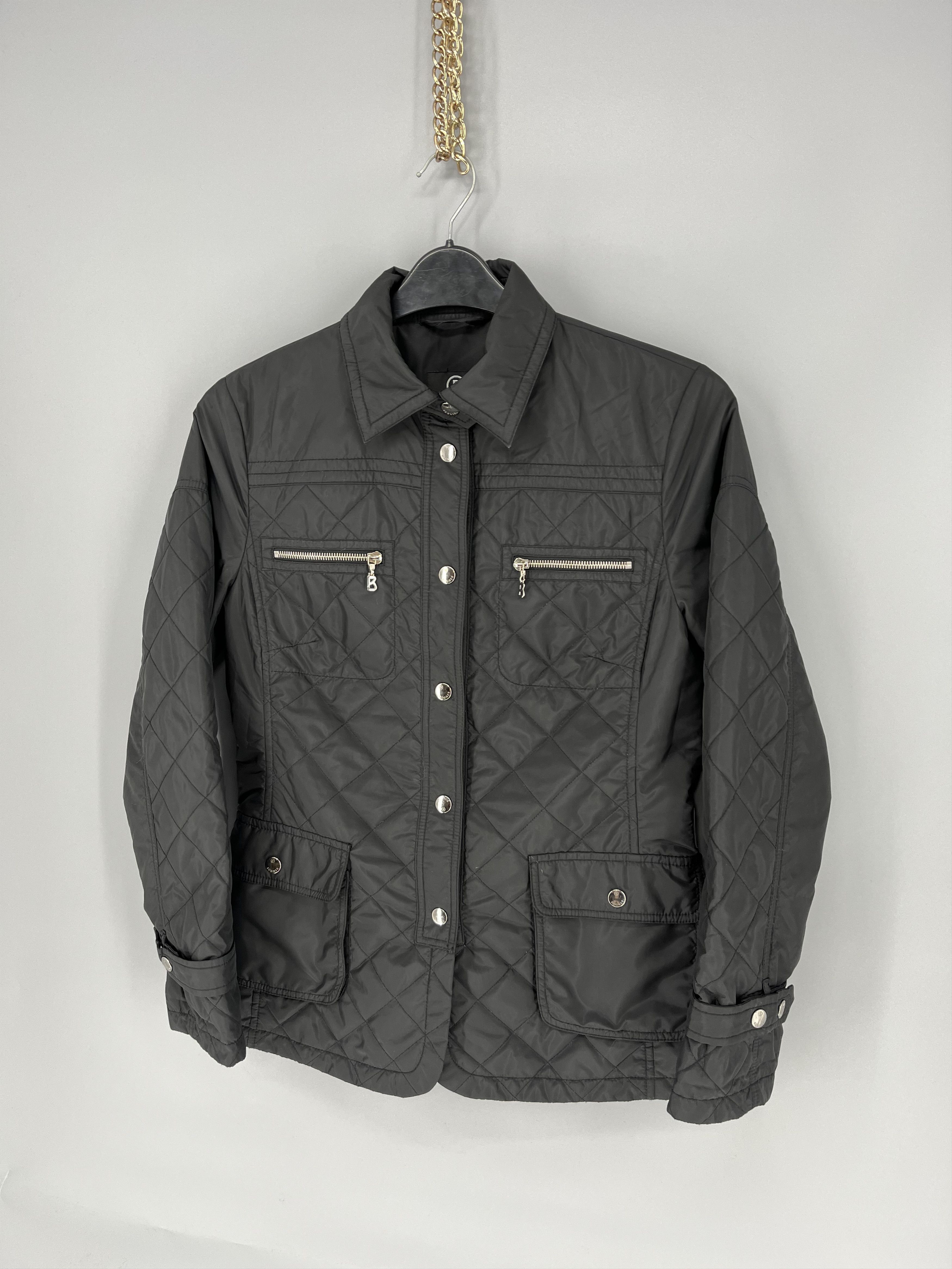 Bogner Bogner Black quilted jacket US 8 Size M / US 6-8 / IT 42-44 - 3 Thumbnail