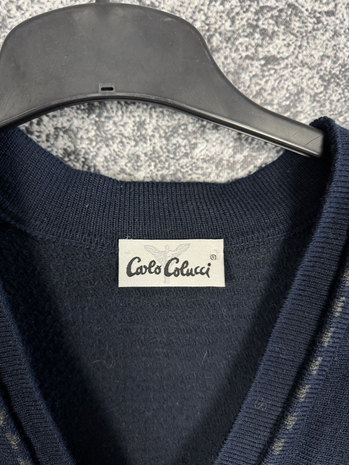 Carlo Colucci Men’s Carlo Colucci Vintage Cardigan Wool Sweater Size 52 Size US XXL / EU 58 / 5 - 9 Thumbnail