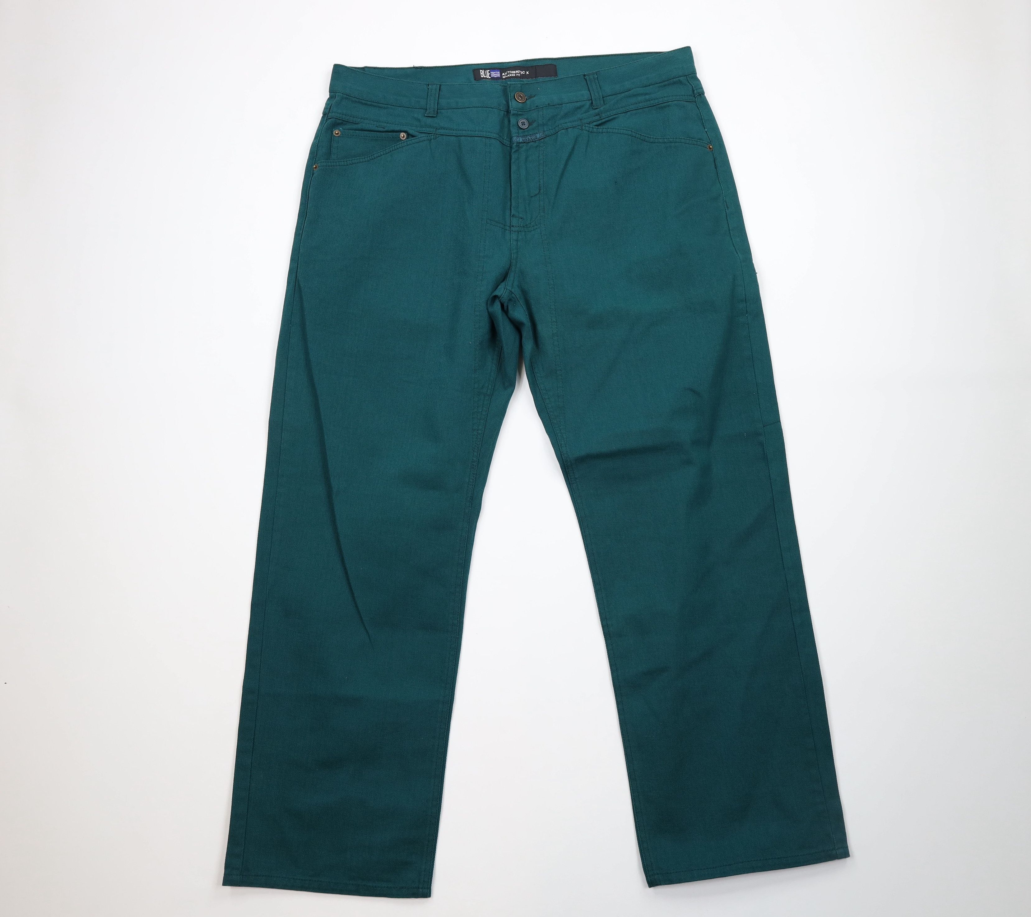 Marithe + Francois Girbaud × Vintage NOS Vintage 90s Marithe Francois Girbaud Fit Wide Leg Jeans Size US 40 / EU 56 - 1 Thumbnail