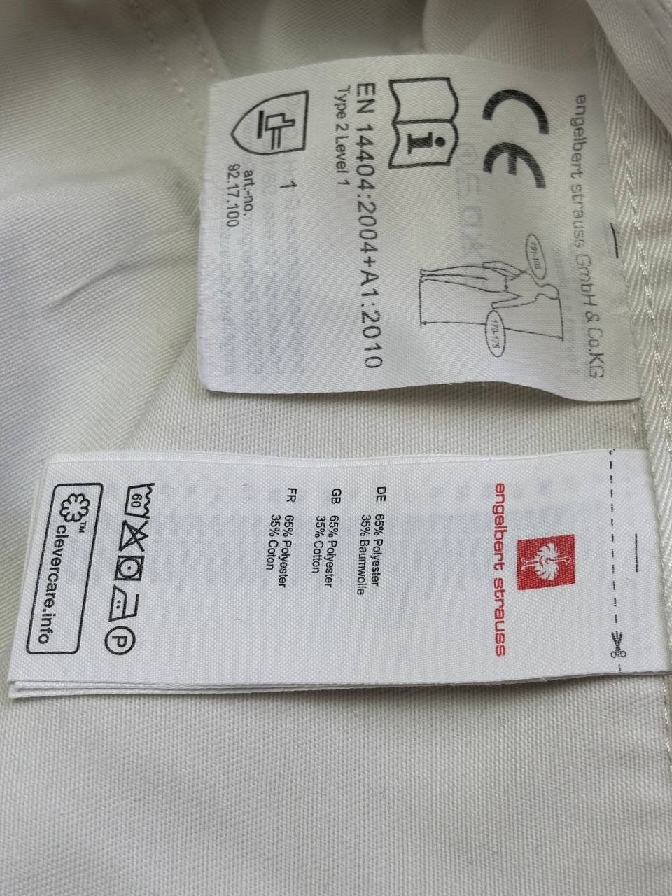 Vintage Engelbert Strauss White Technical Cargo Work Pants Size US 40 / EU 56 - 7 Thumbnail
