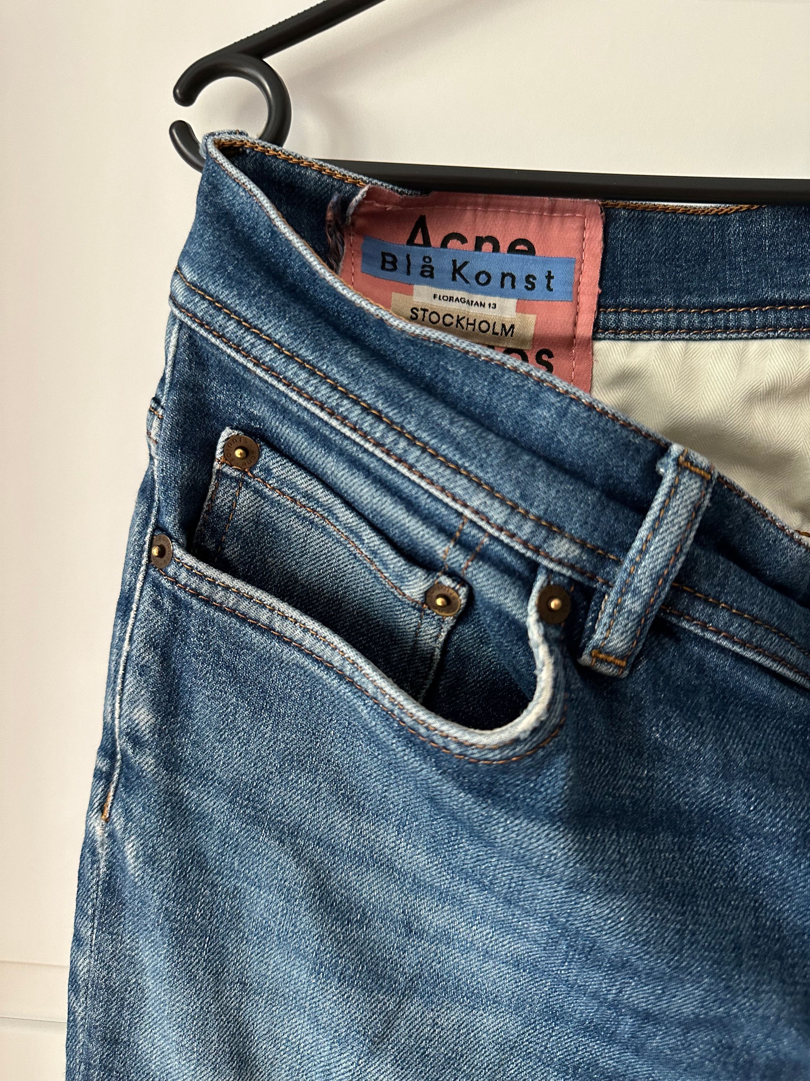 Acne Studios Acne Studios Bla Konst skinny stretch denim pants Size US 33 - 6 Thumbnail