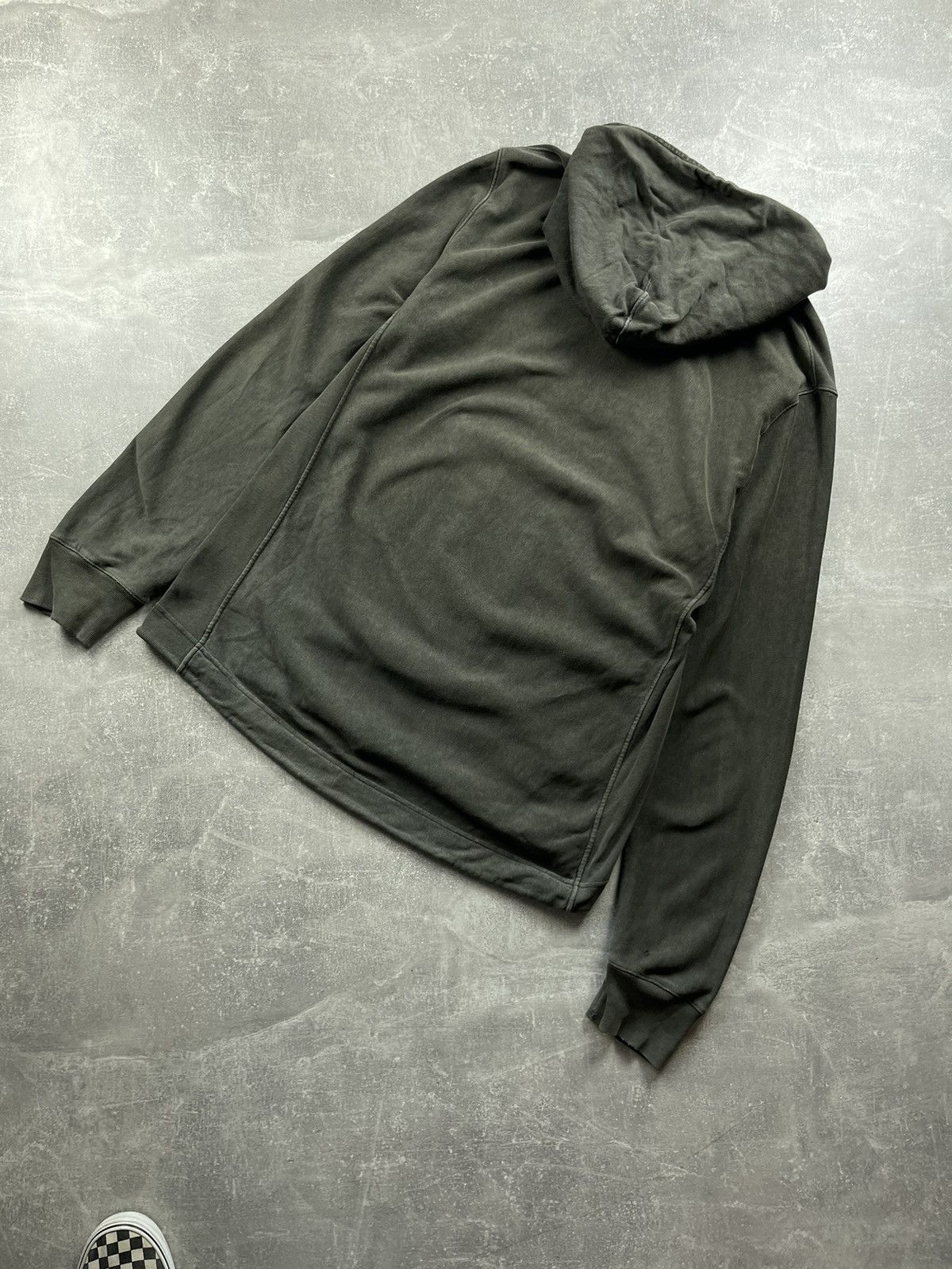 Stone Island Stone Island Denims Vintage 00s Logo Military Hoodie Khaki Size US XXL / EU 58 / 5 - 9 Thumbnail
