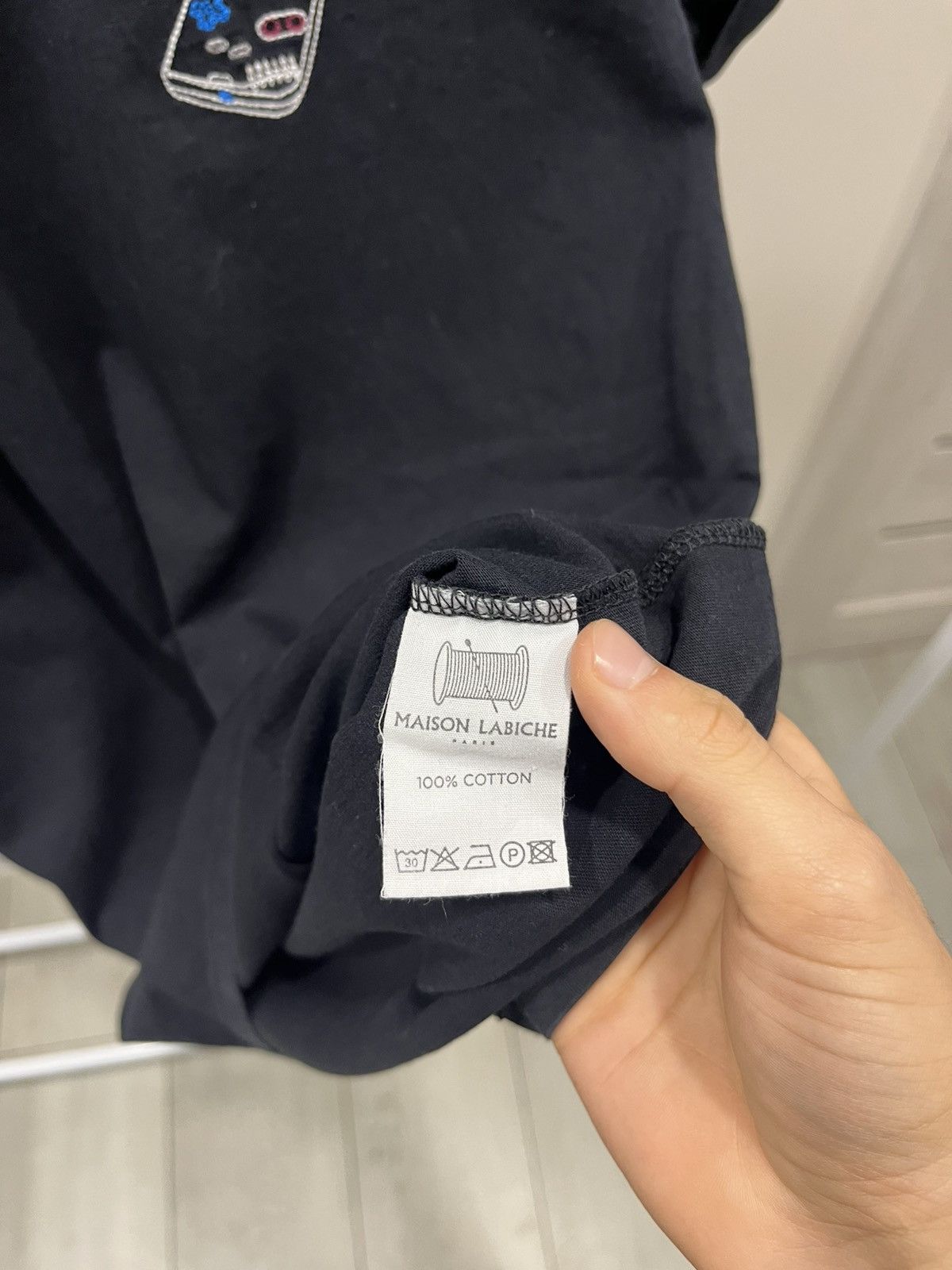 Maison Labiche "Fiesta" embroidered t-shirt MAISON LABICHE Size US S / EU 44-46 / 1 - 5 Thumbnail