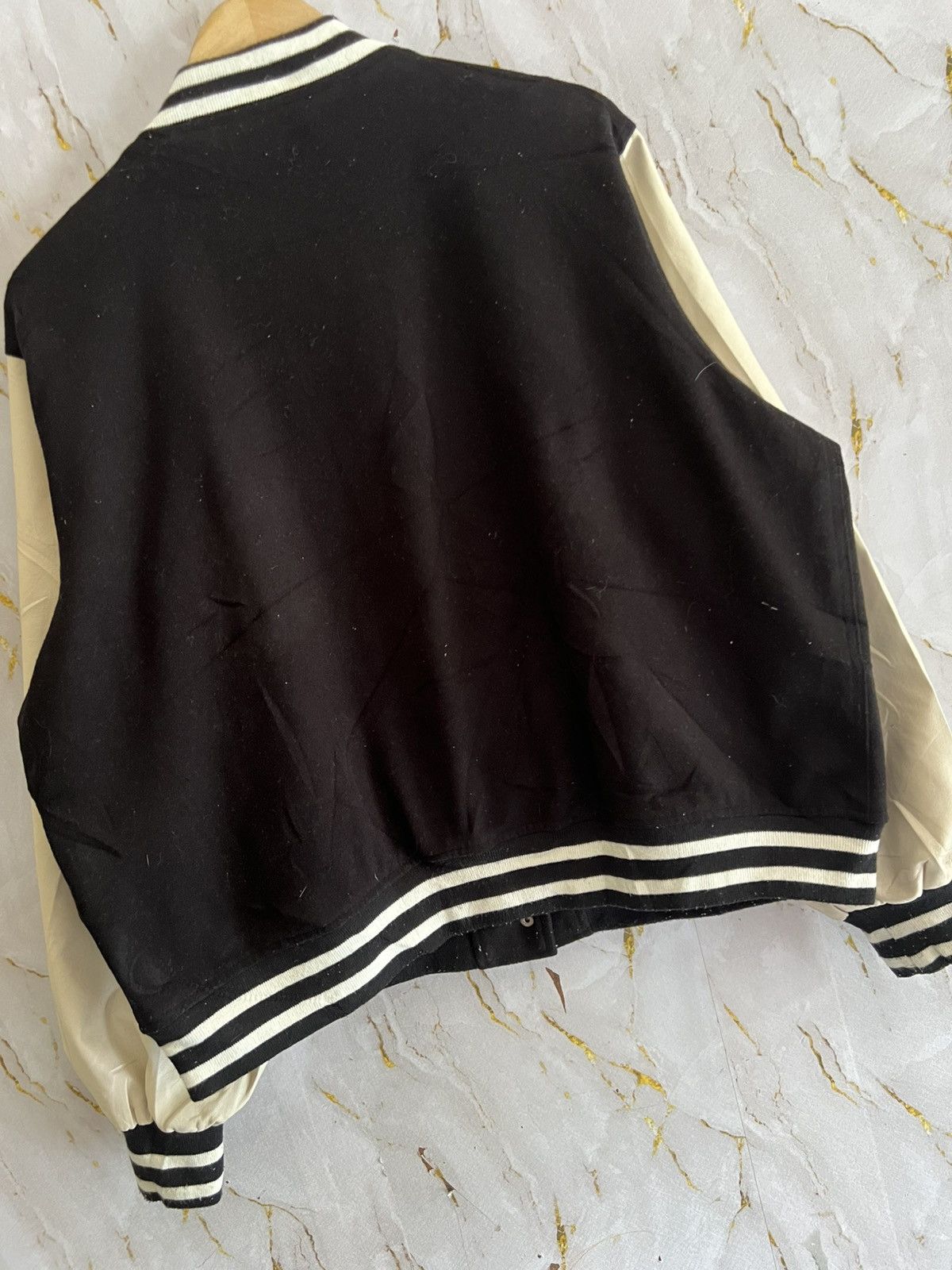 Japanese Brand 💀 AQUAIST VARSITY – STREET WAR JACKET 💀 Size US L / EU 52-54 / 3 - 5 Thumbnail
