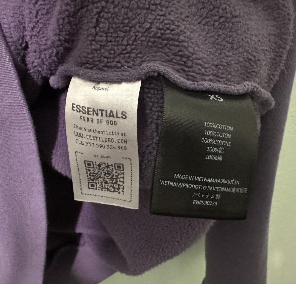 Fear of God Fear of God Essentials Heavy Fleece Hoodie Size US XS / EU 42 / 0 - 5 Thumbnail