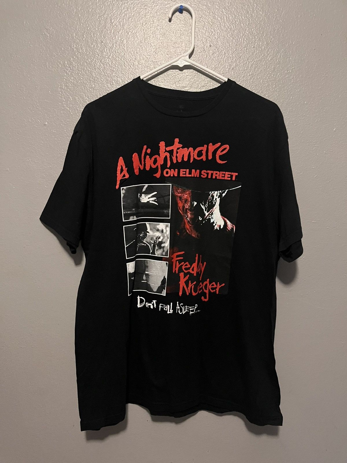 Other XL- A NIGHTMARE ON ELM STREET BLACK TEE Size US XL / EU 56 / 4 - 1 Thumbnail