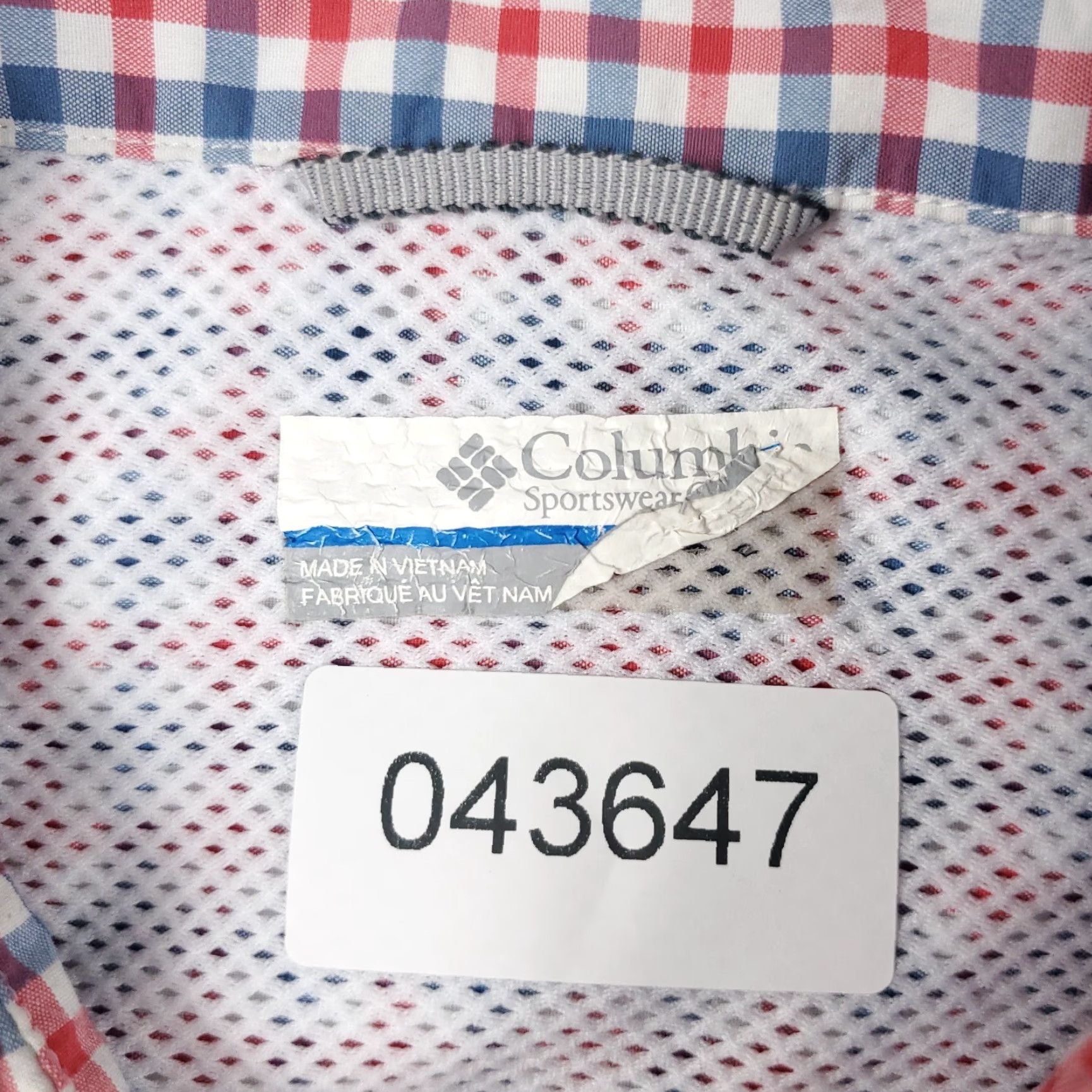 Vintage Columbia Shirt Mens Size Large Blue Red Check Casual Button Up Short Sleeve Size US L / EU 52-54 / 3 - 6 Thumbnail