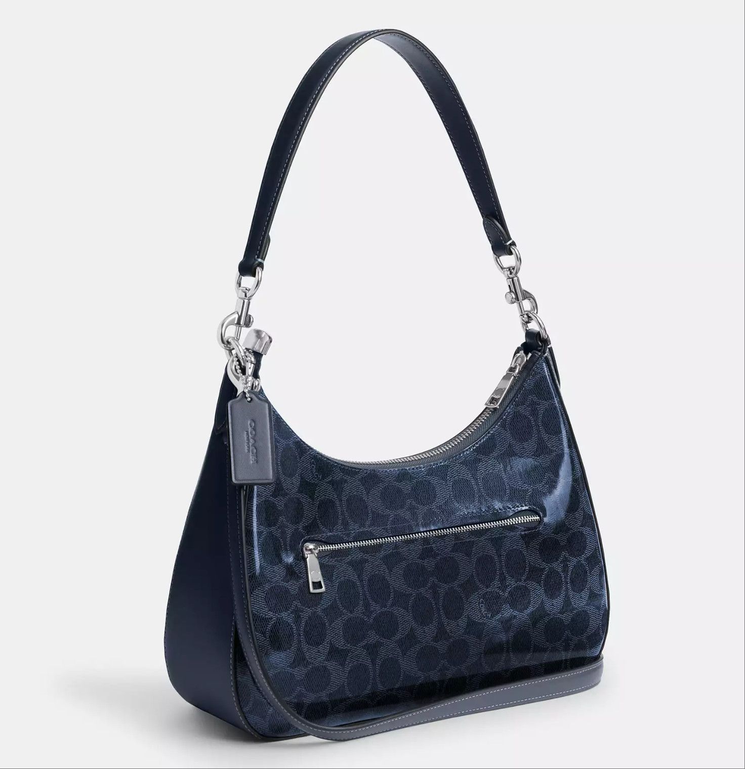 Coach Teri Hobo Bag In Signature Canvas CAK28 Size ONE SIZE - 14 Thumbnail