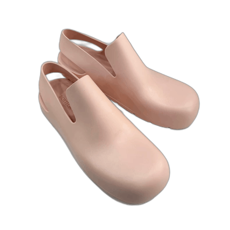 Bottega Veneta BV Pink Jelly Clogs Rain Shoes Size 37 Size US 6 / IT 36 - 1 Thumbnail