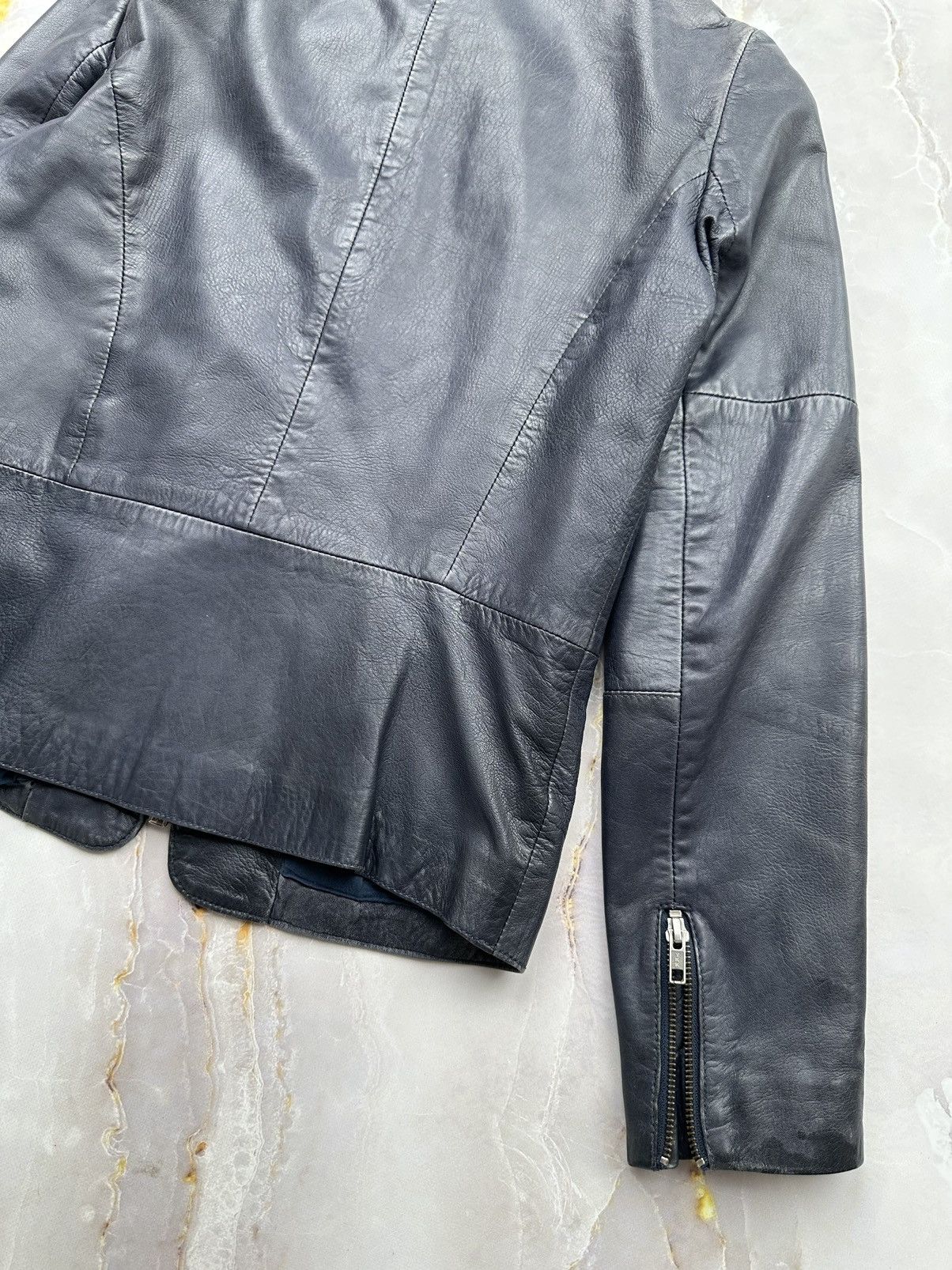 Japanese Brand Vintage Leather Jacket Size XS / US 0-2 / IT 36-38 - 11 Thumbnail