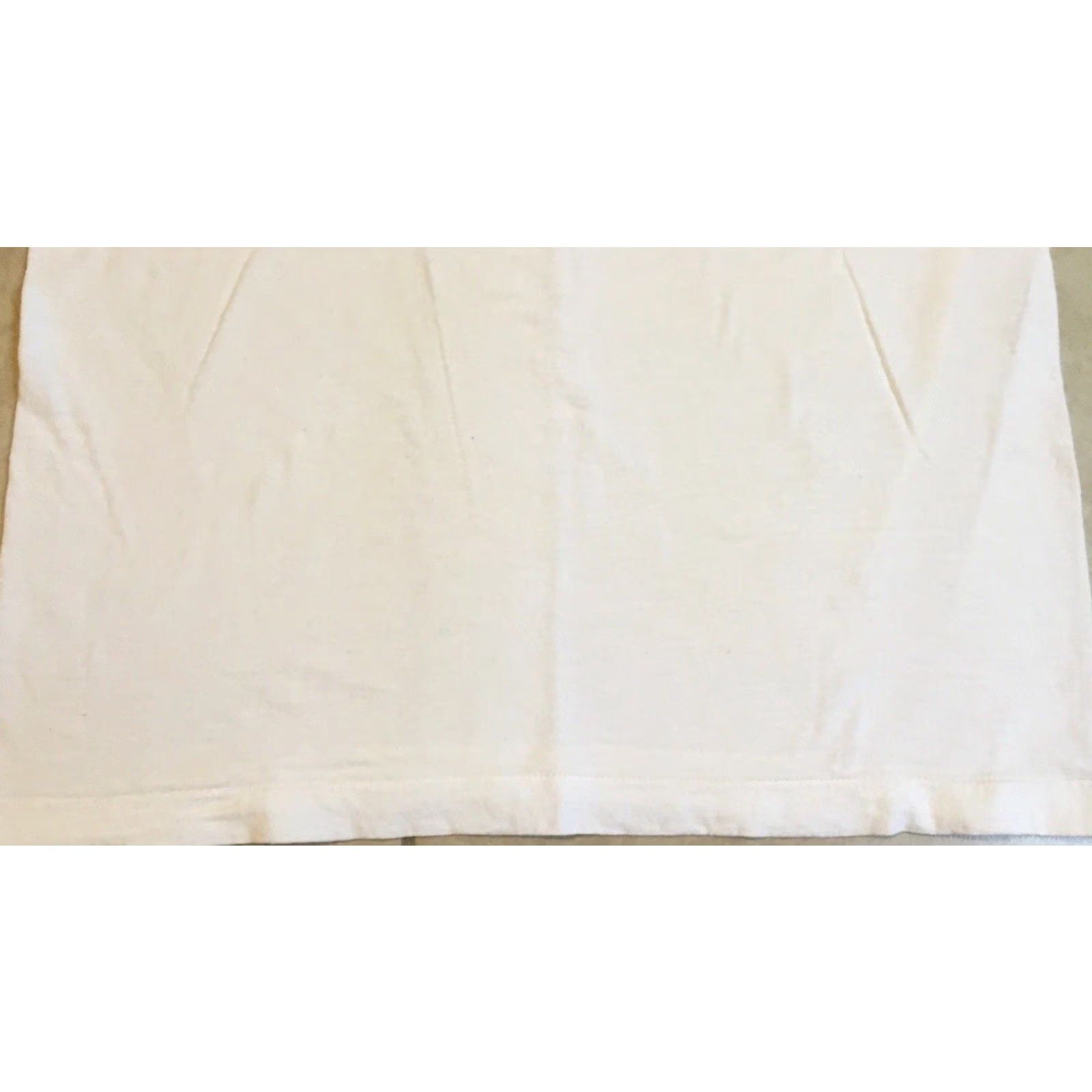 Fruit Of The Loom VINTAGE Fruit of the Loom Shirt Men M White 90s Grunge Punk Biker Surf Skate USA Single Stitch Size US M / EU 48-50 / 2 - 3 Thumbnail