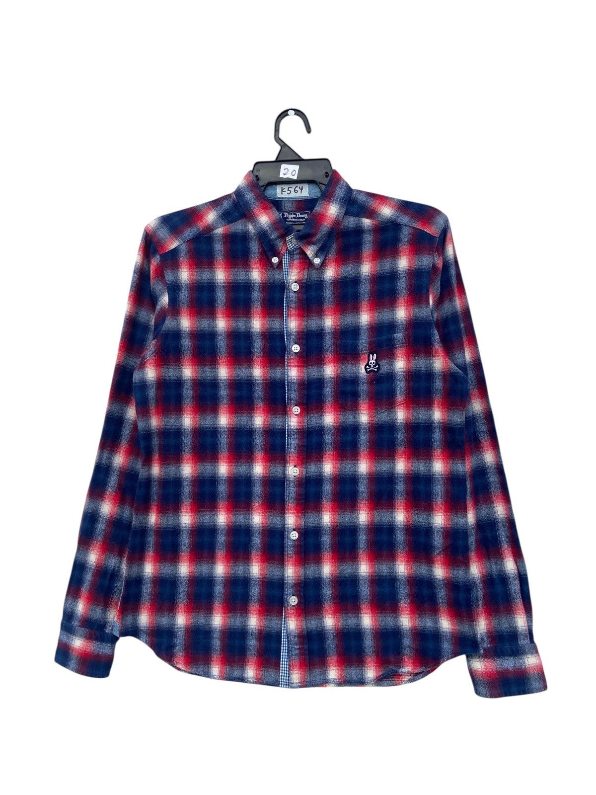 Psycho Bunny Psycho Bunny Checkered Shirt Size US M / EU 48-50 / 2 - 1 Thumbnail