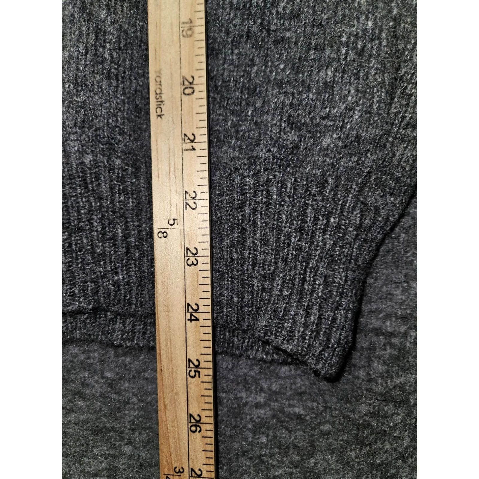Vintage J.J. Cochran Sweater Vest Mens XL Gray Wool Blend Pullover V-Neck Made in USA Classic Size US XL / EU 56 / 4 - 5 Thumbnail