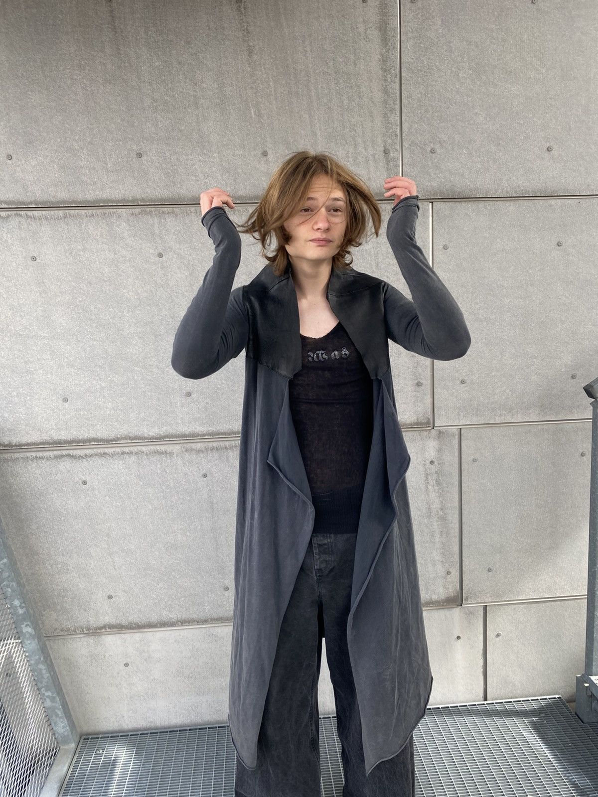 Le Grande Bleu (L.G.B.) Le Grande Bleu L.G.B. Leather Top Cape Size US S / EU 44-46 / 1 - 2 Thumbnail