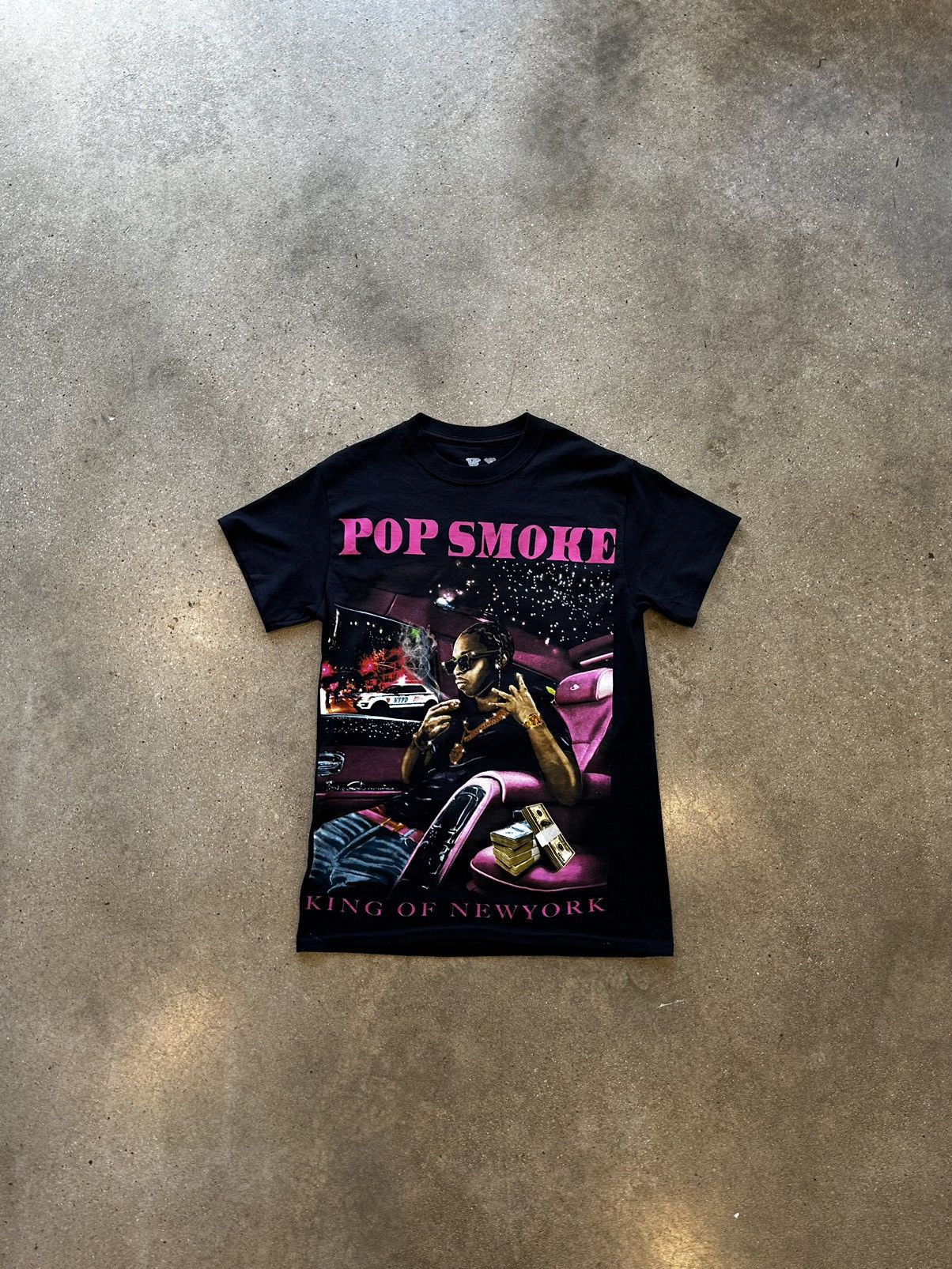 Pop Smoke X Vlone King Of Ny SweatPants For Mens