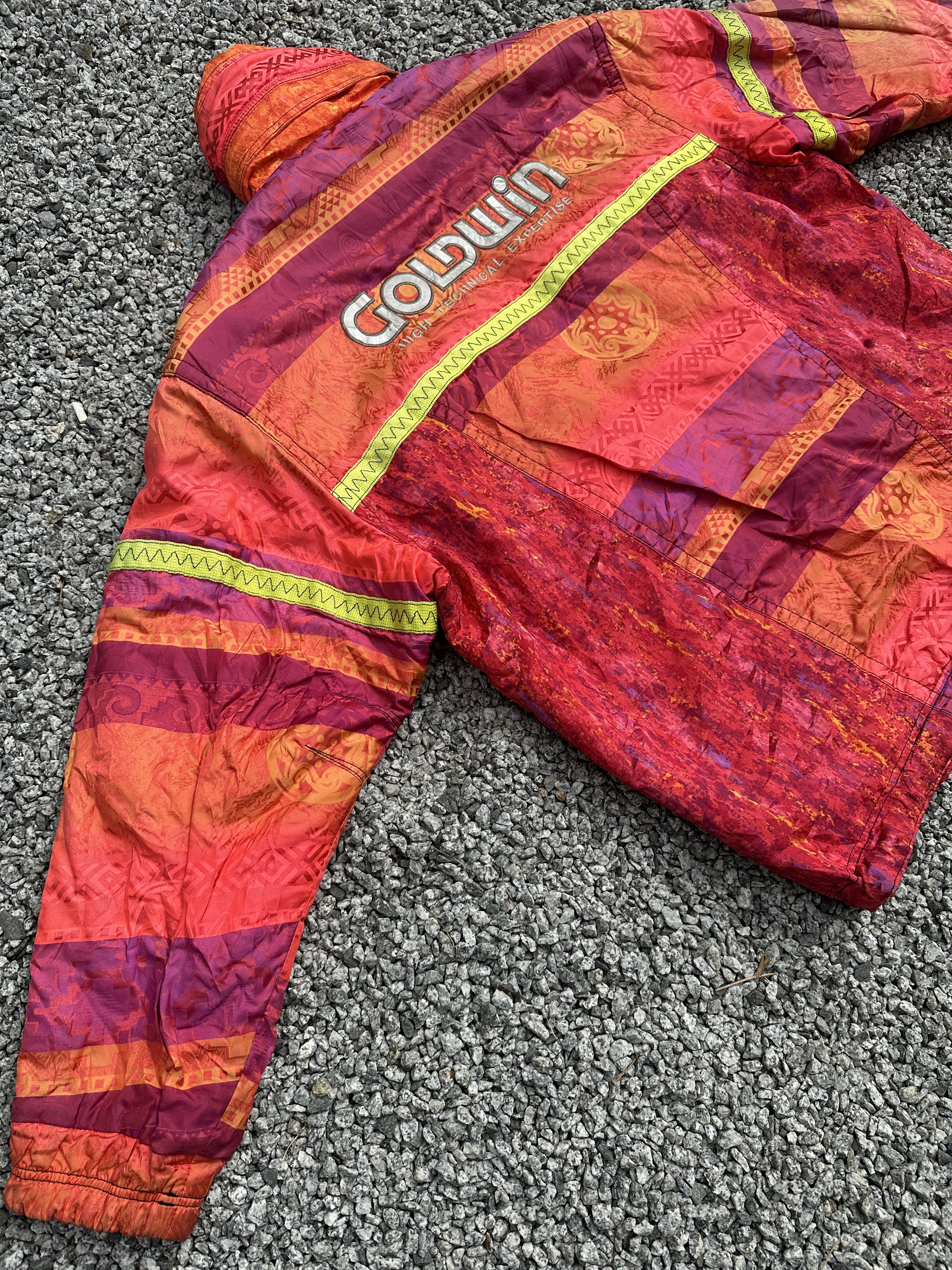 Ellesse × Goldwin Vintage Goldwin Psychedelic Ski Jacket Size US M / EU 48-50 / 2 - 19 Thumbnail
