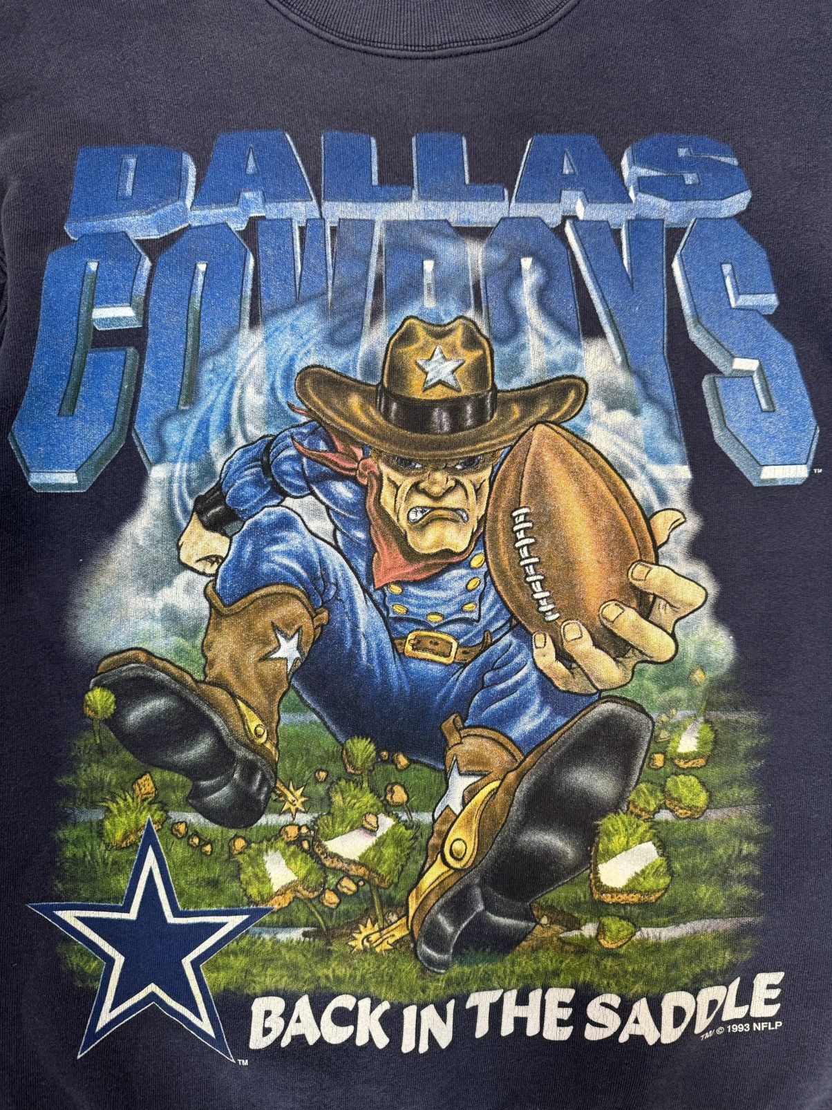 Salem Sportswear 1993 Dallas Cowboys Salem Sportswear Sweatshirt NFL Men L Size US L / EU 52-54 / 3 - 4 Thumbnail