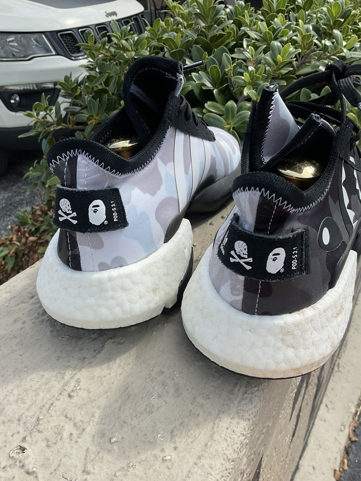 Adidas × Bape × Neighborhood adidas POD S3.1 Bape x Neighborhood size 13 adidas boost Size US 13 / EU 46 - 2 Thumbnail