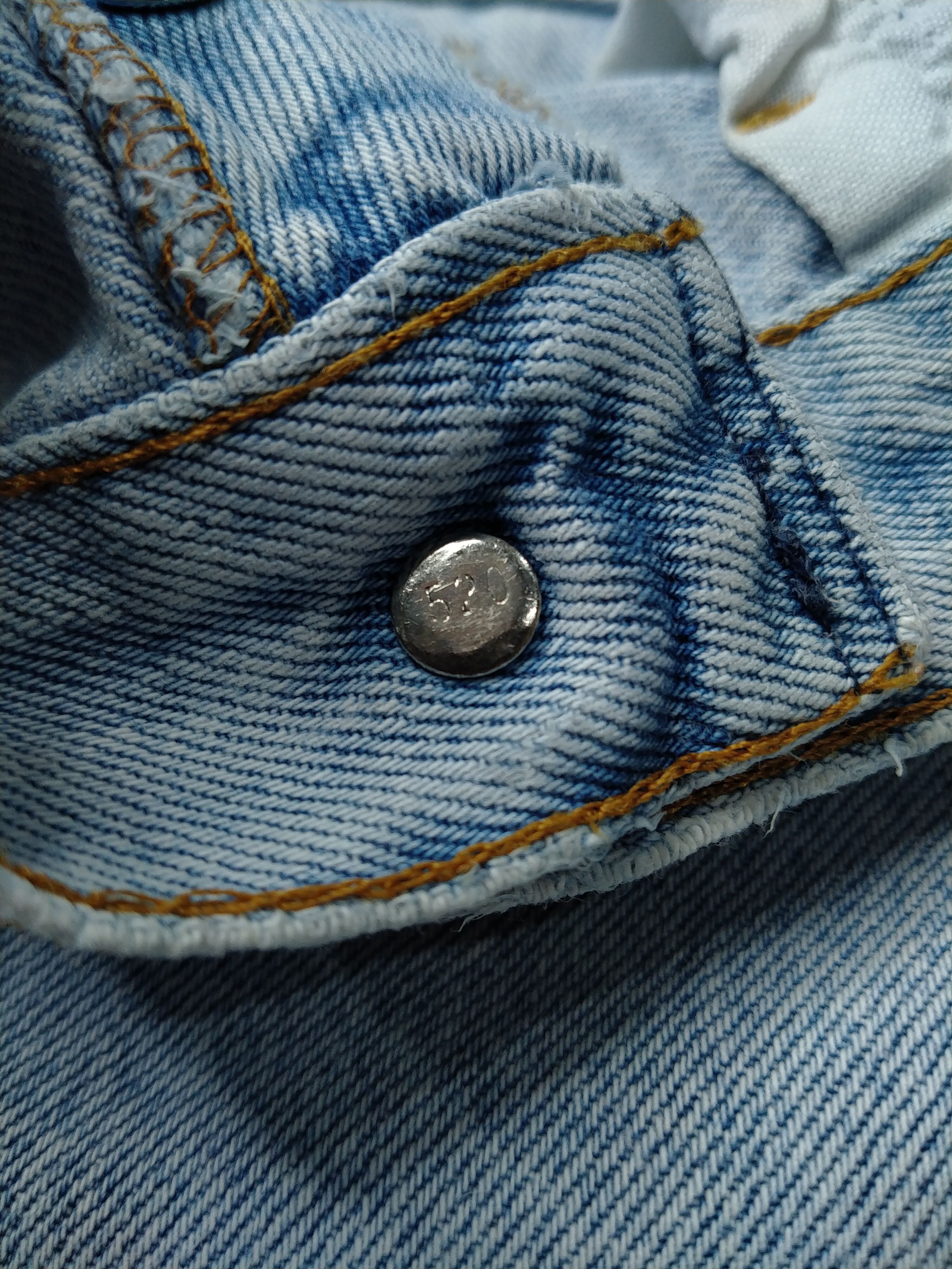 Levi's 90s Light Blue Wash Vintage Levi's 501xx Denim -JN809 Size US 31 - 7 Thumbnail