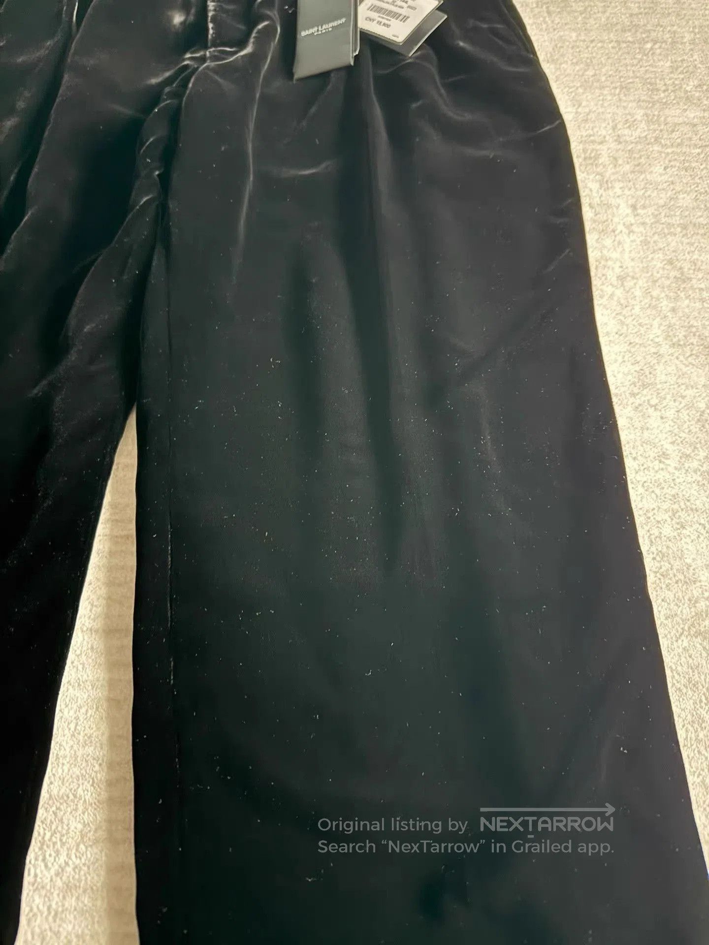 Saint Laurent Paris Black Straight-Leg Casual Pants Size 34. Size US 34 / EU 50 - 5 Thumbnail