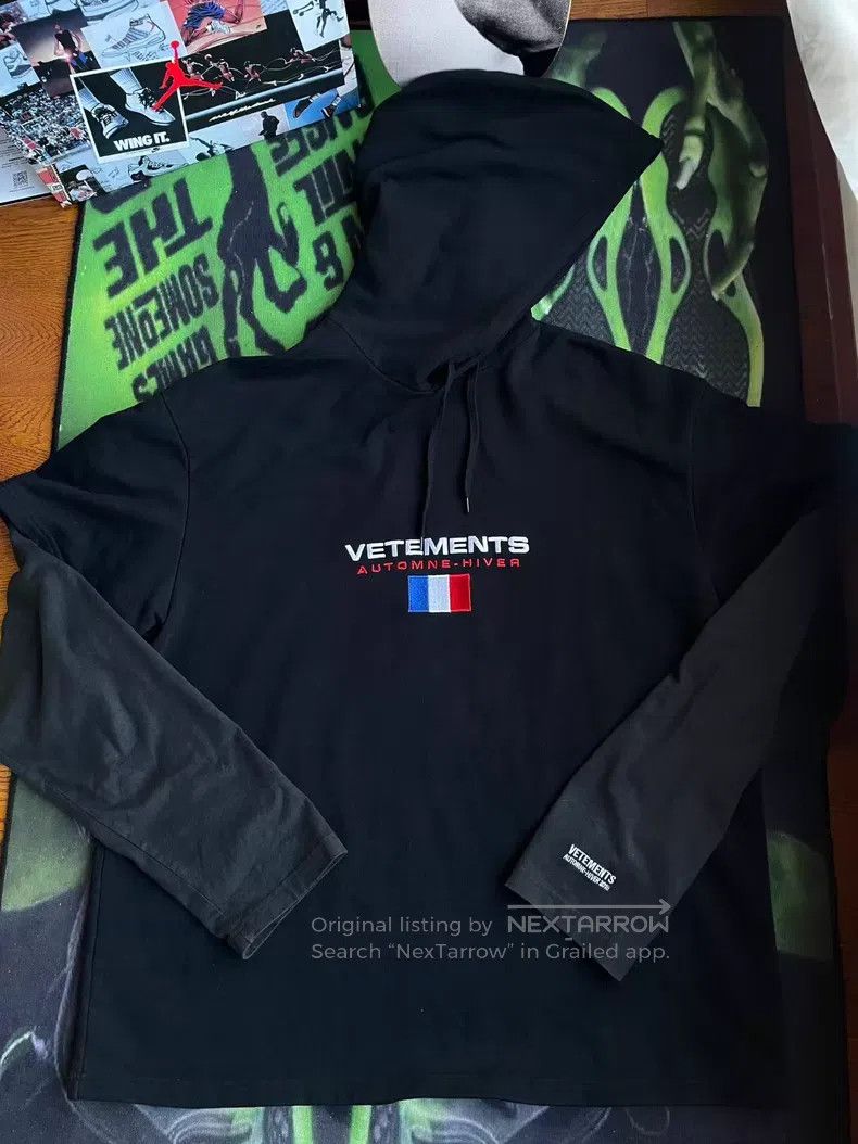 Vetements Vetements 'French Terry' Hoodie | Grailed