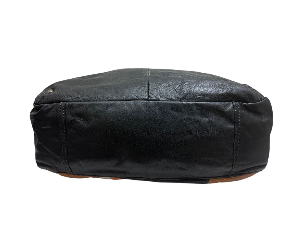 Genuine Leather RARE 🇯🇵 Masterpiece MSPC Multicolor Leather Boston Duffle Bag Size ONE SIZE - 6 Thumbnail