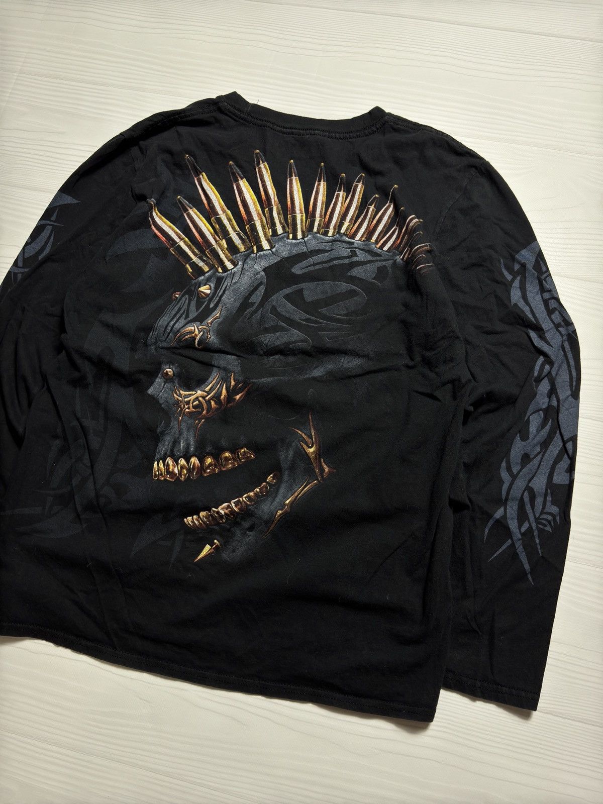 Vintage Spiral trible long sleeve sk8 y2k 2000s skate rap sematary Size US L / EU 52-54 / 3 - 4 Thumbnail