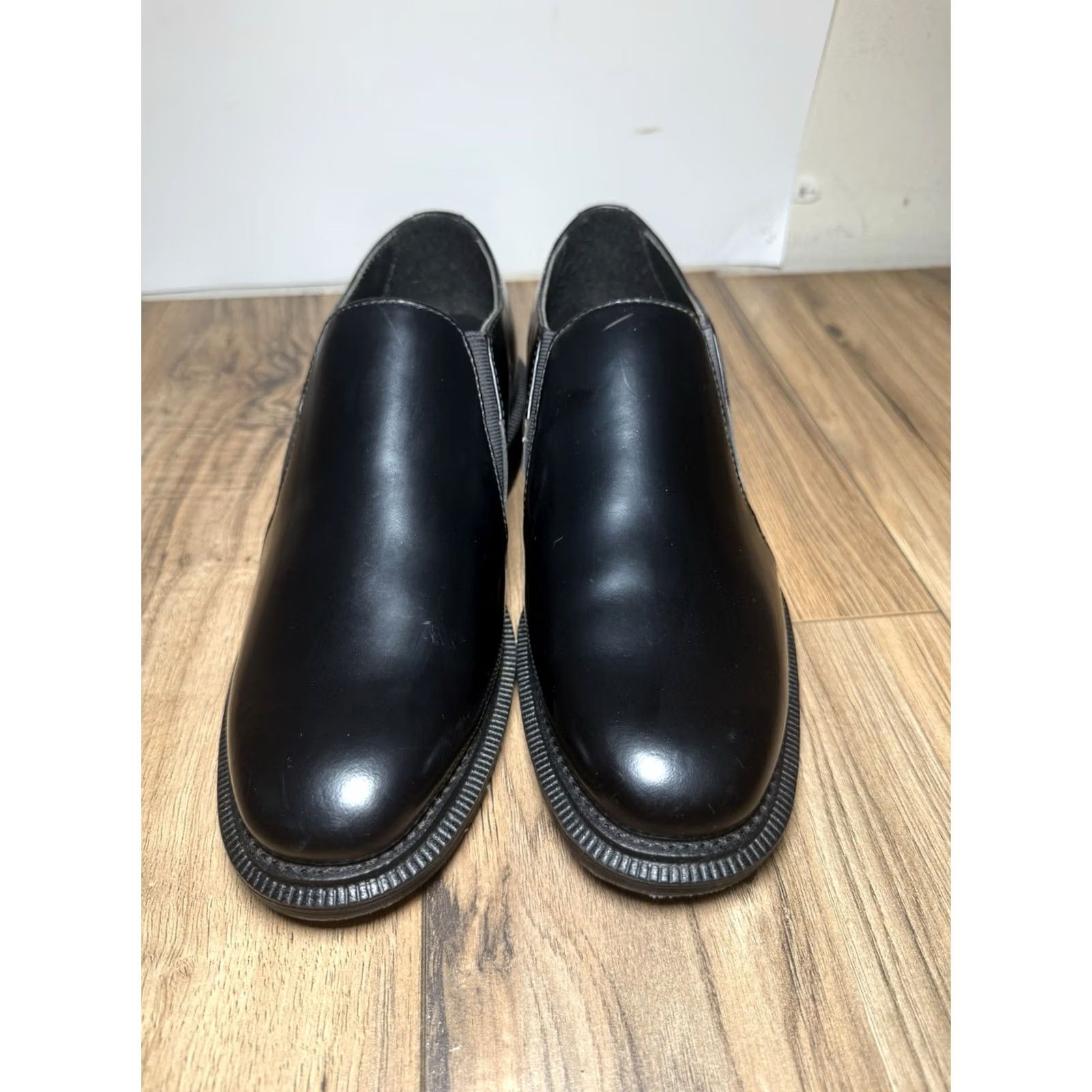 Dr. Martens Dr. Martens Rosyna Loafer Black Polished Smooth Leather Womens Size 8 US 39 Size US 6 / IT 36 - 5 Thumbnail