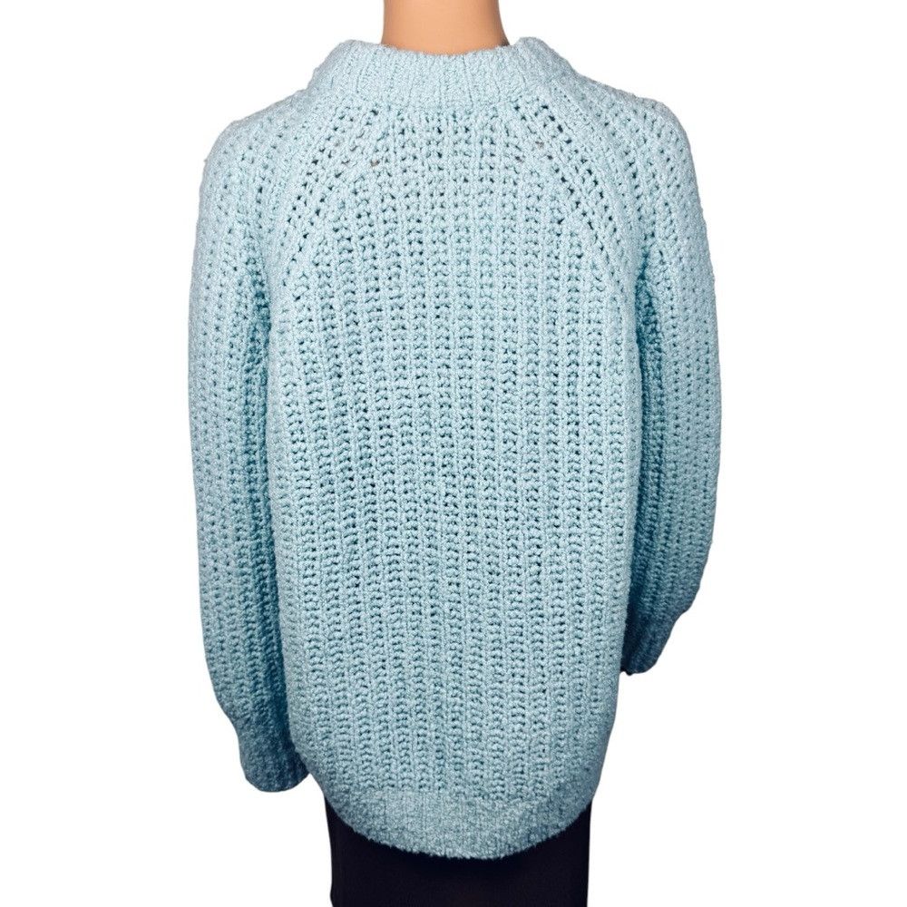 Vineyard Vines NWT New Vineyard Vines Wool Blue Cozy Fisherman Ribbed Swea Size M / US 6-8 / IT 42-44 - 4 Thumbnail