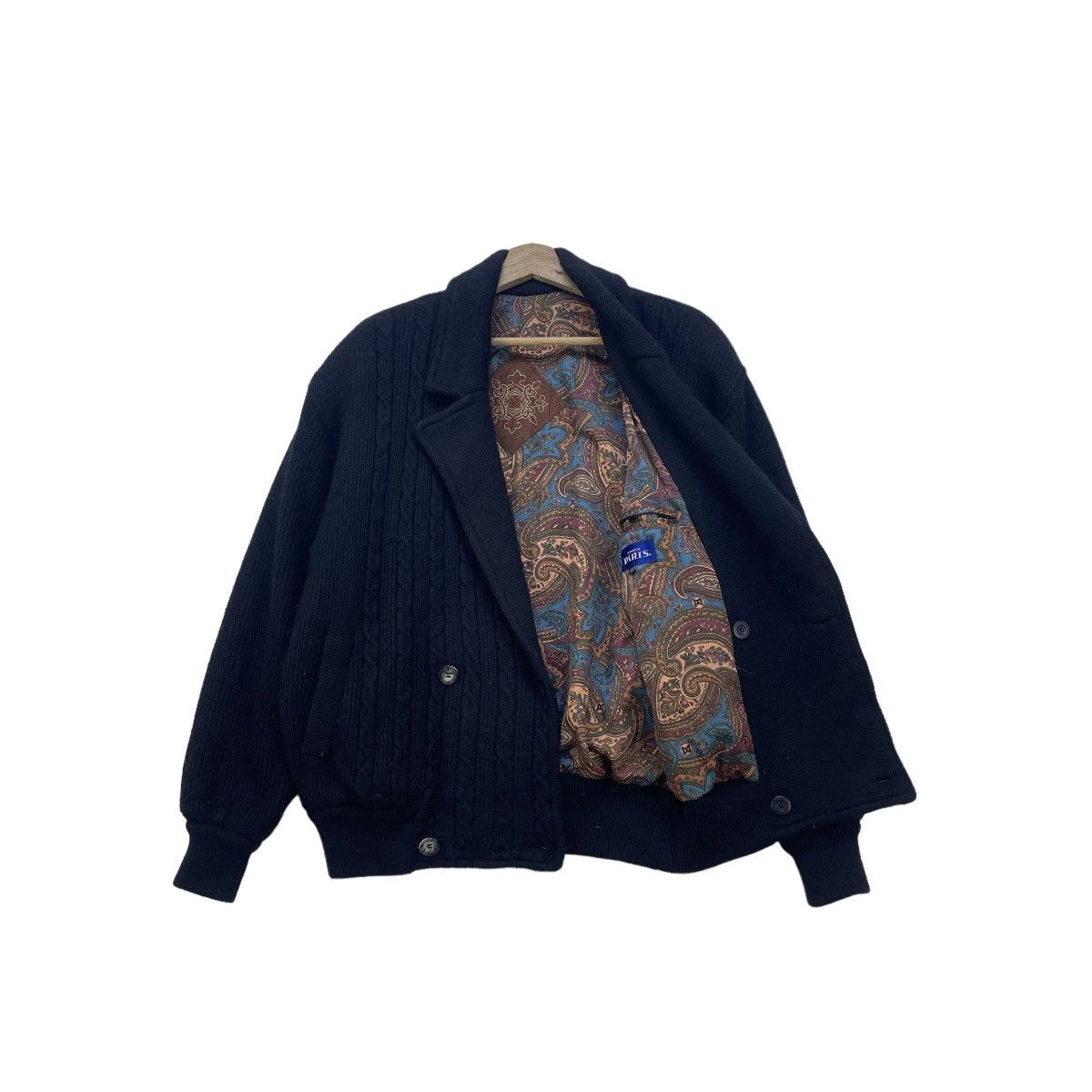 Other Italian Designer Monsieur Paris Wool Inspired Coogi Jacket Size US M / EU 48-50 / 2 - 1 Thumbnail