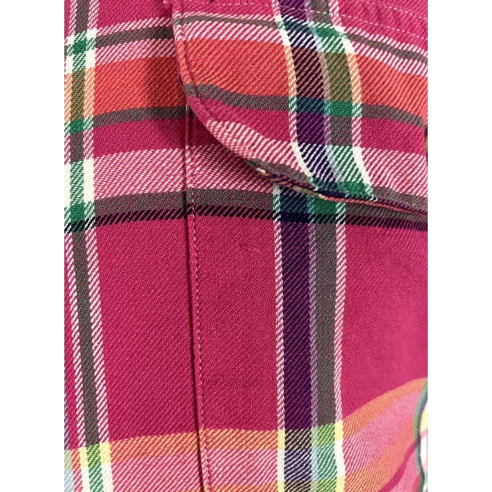 Polo Ralph Lauren Polo Ralph Lauren Shirt Mens Button-Down Multicolor Plaid Long Sleeve Size S Size US S / EU 44-46 / 1 - 6 Thumbnail