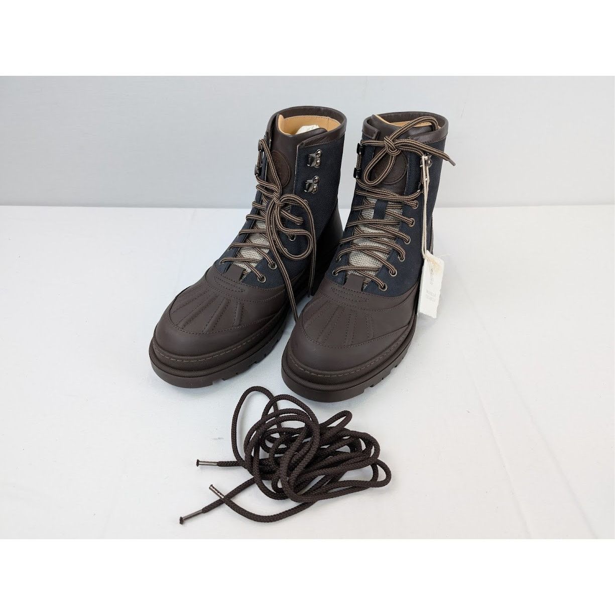 Brunello Cucinelli o1rshd1 Boots in Black/Brown Size US 9 / EU 42 - 8 Thumbnail