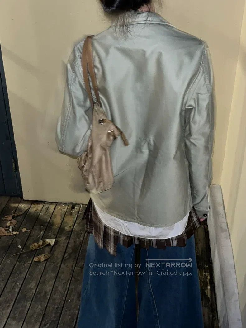 Jil Sander Jil Sander size 37 Light Apple Green Jacket Size M / US 6-8 / IT 42-44 - 7 Thumbnail