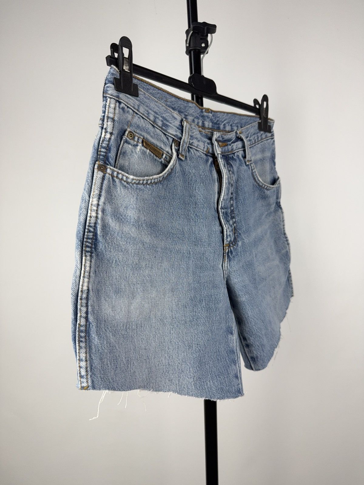 Wrangler Vintage 90s Wrangler Texas Western Denim Retro crop shorts Size 28" / US 6 / IT 42 - 3 Thumbnail