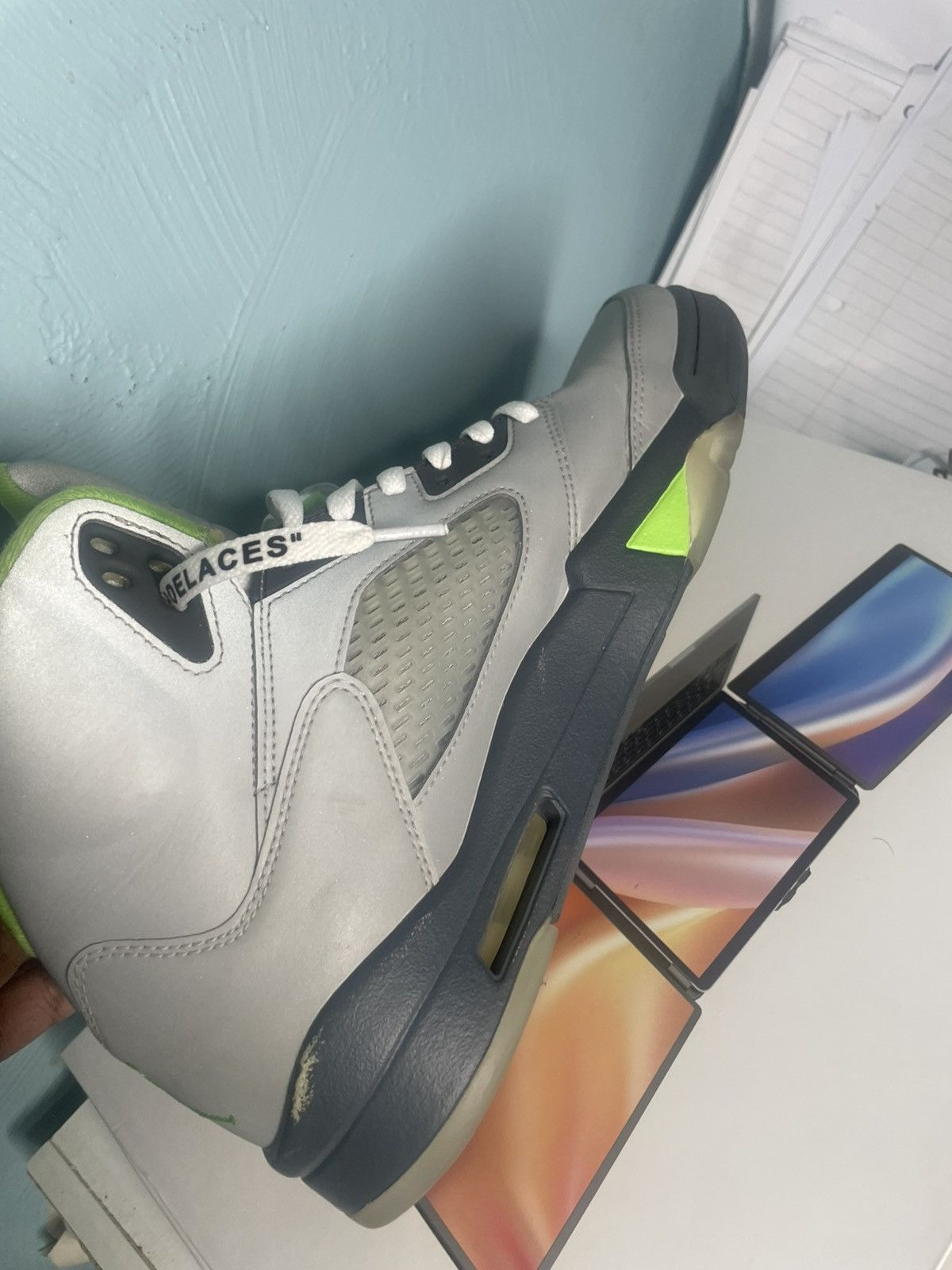 Jordan Brand × Nike Jordan 5 Green Bean Size US 11 / EU 44 - 11 Thumbnail