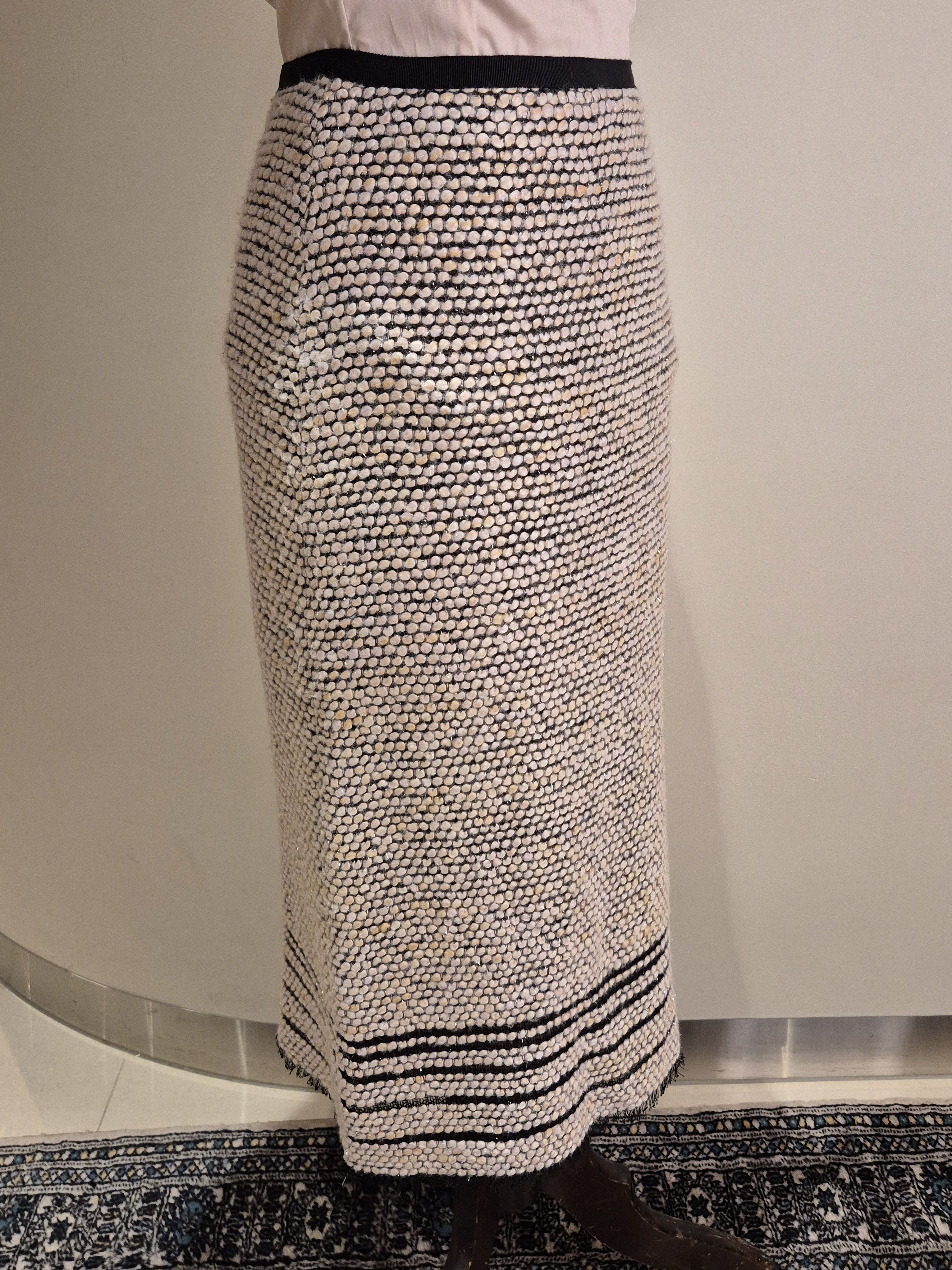 Other Martin Grant Black Pink tweed skirt Size 27" / US 4 / IT 40 - 5 Thumbnail