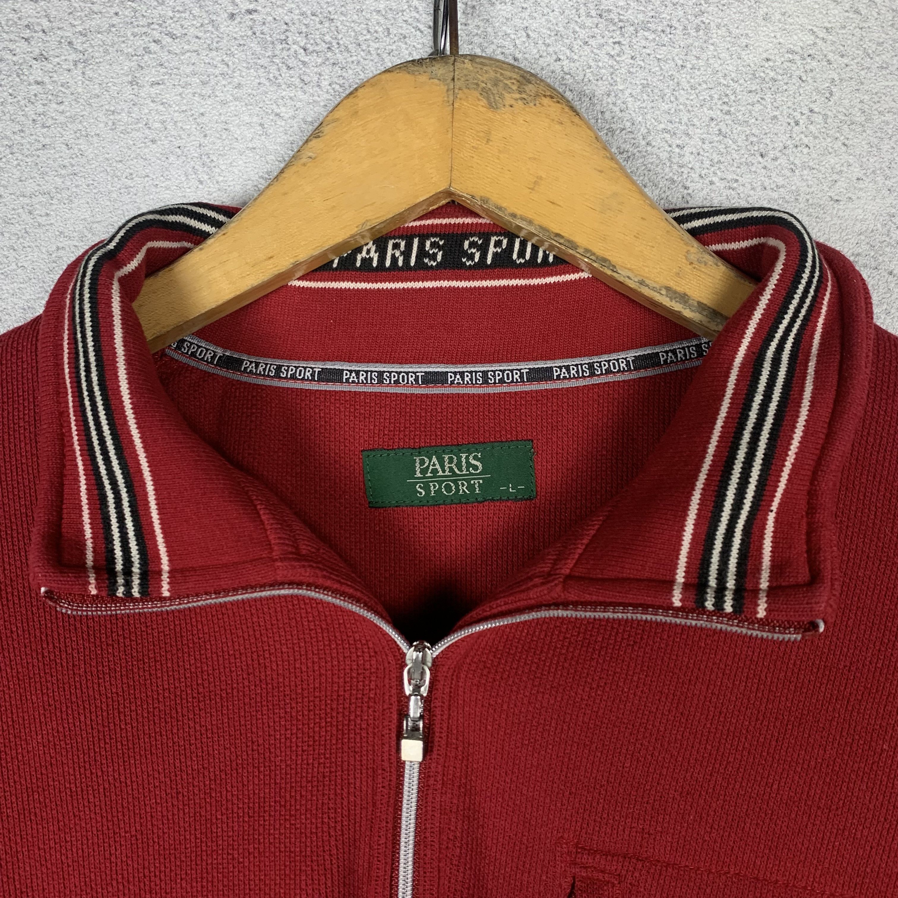 Vintage Vintage Paris Sport Halfzip Golf Sweatshirt Crewneck Size US M / EU 48-50 / 2 - 3 Thumbnail