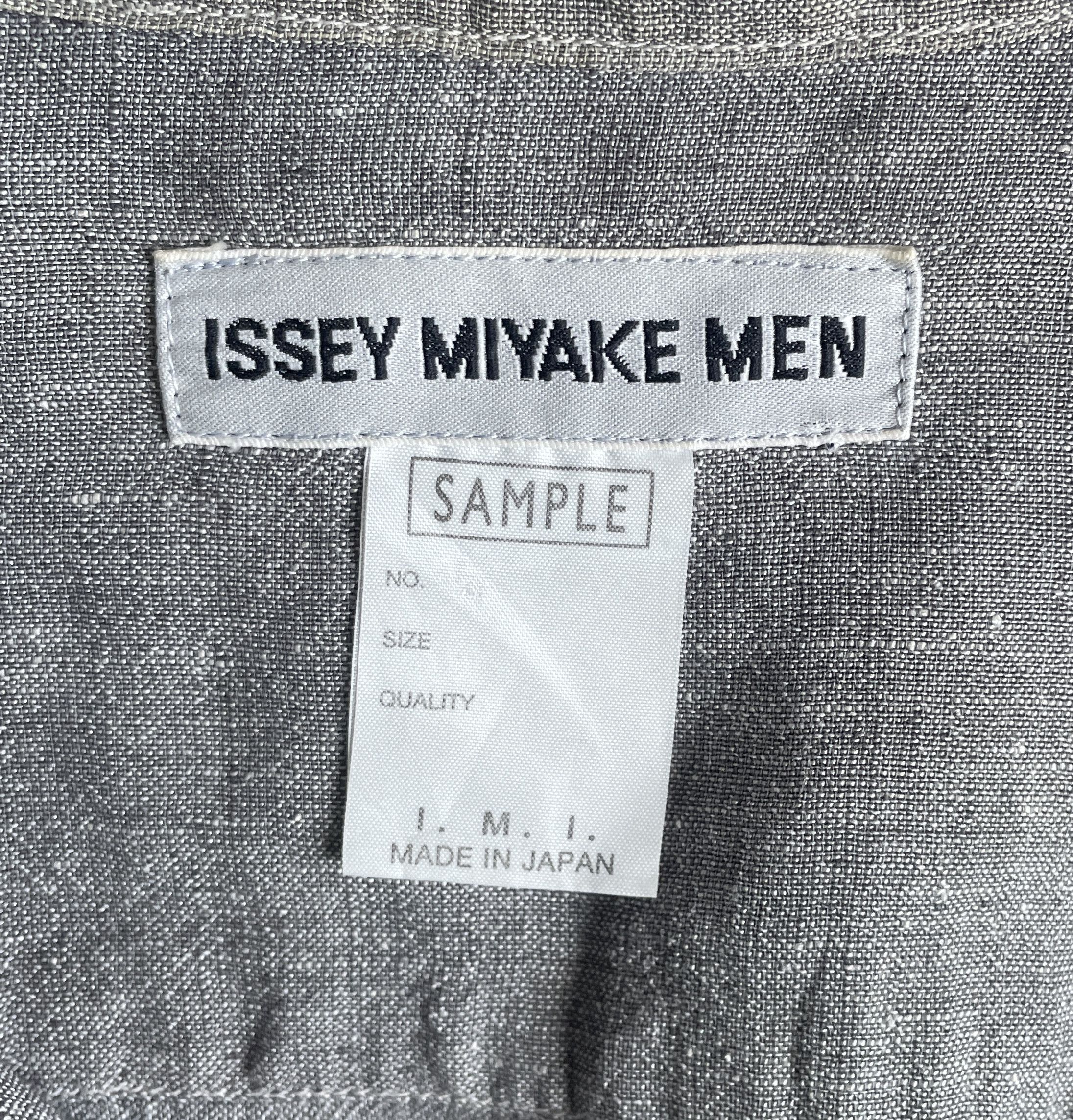 Issey Miyake ISSEY MIYAKE MEN Shanghai Collar Shirt Size US M / EU 48-50 / 2 - 5 Thumbnail