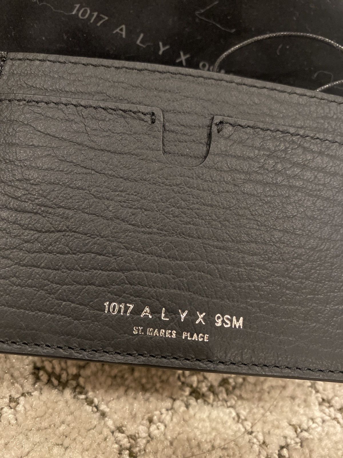 1017 ALYX 9SM 1017 Alyx 9sm FW19 leather Ryan card holder Size ONE SIZE - 2 Thumbnail
