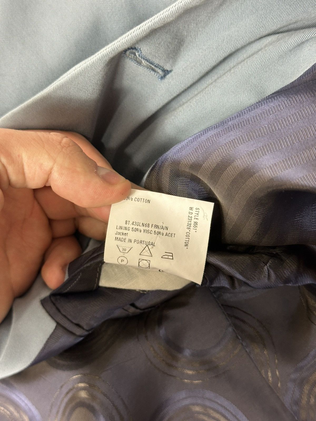 Paul Smith Paul Smith Wool Suits Men’s 46R Size Classic Size 46R - 13 Thumbnail