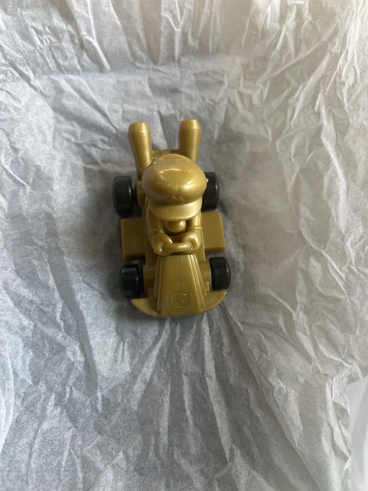 Nintendo 2024 McDonald’s Nintendo Mario Kart 8 Deluxe Gold Mario Kart Size ONE SIZE - 2 Thumbnail