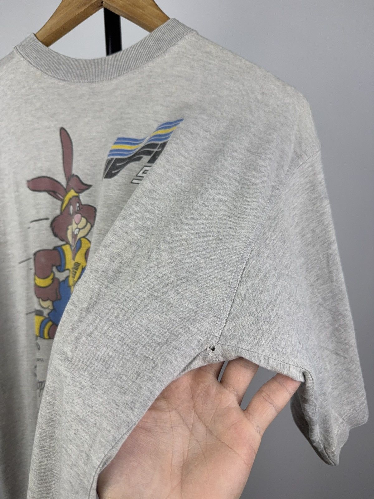 UEFA × Vintage Rare UEFA 1992 Sweden Euro Mascot Football Tee Vintage Size US M / EU 48-50 / 2 - 6 Thumbnail