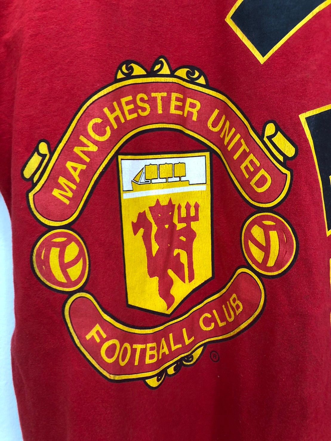 Vintage Vintage Manchester United shirt Red Devil BN Size US L / EU 52-54 / 3 - 4 Thumbnail