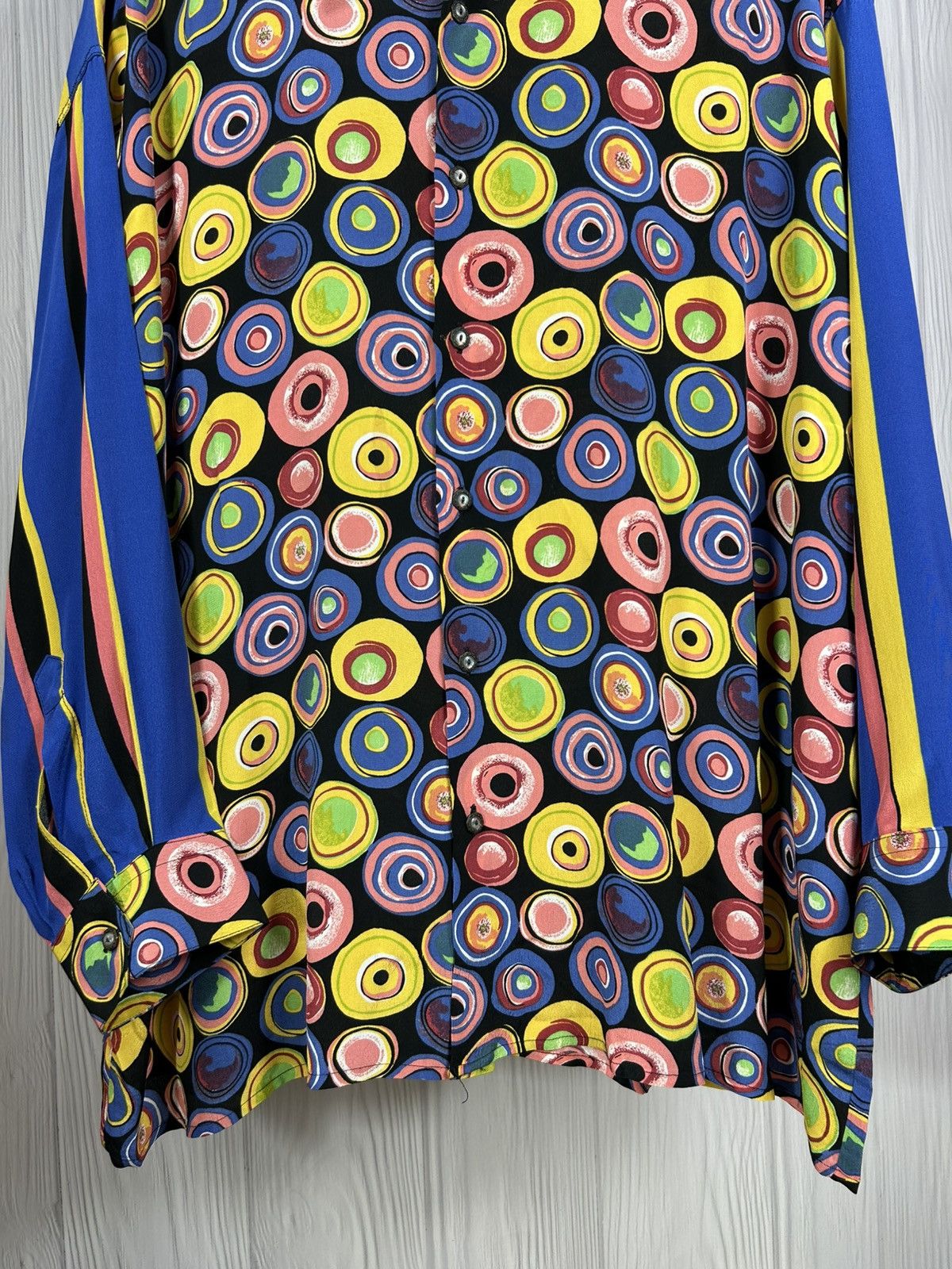 Other Rare Vintage Maurice Emde Paris Designer Oversized Shirt Size US XXL / EU 58 / 5 - 4 Thumbnail