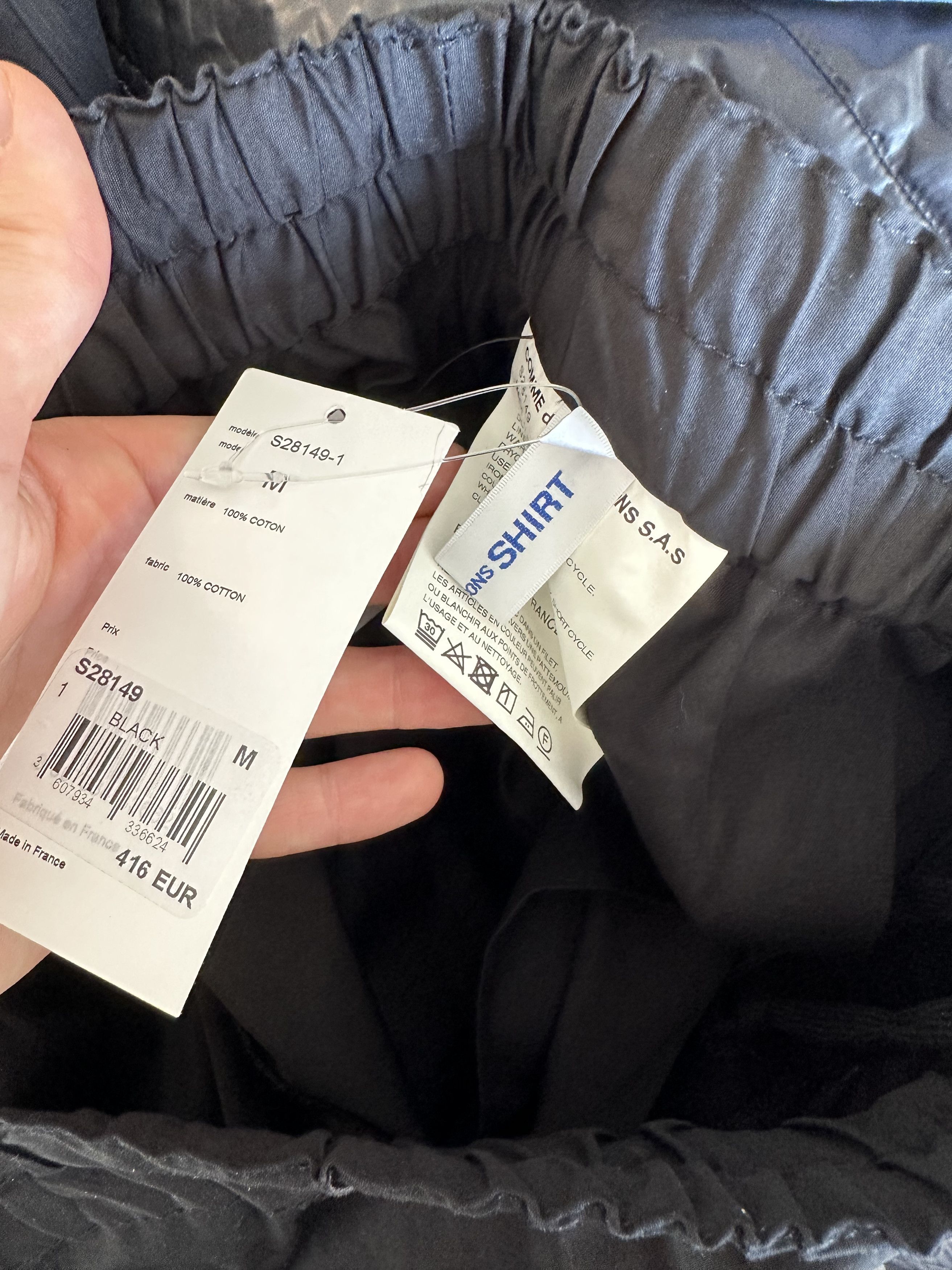 Comme des Garcons SHIRT Comme des Garcons SHIRT Waistband Trousers Size US 32 / EU 48 - 5 Thumbnail